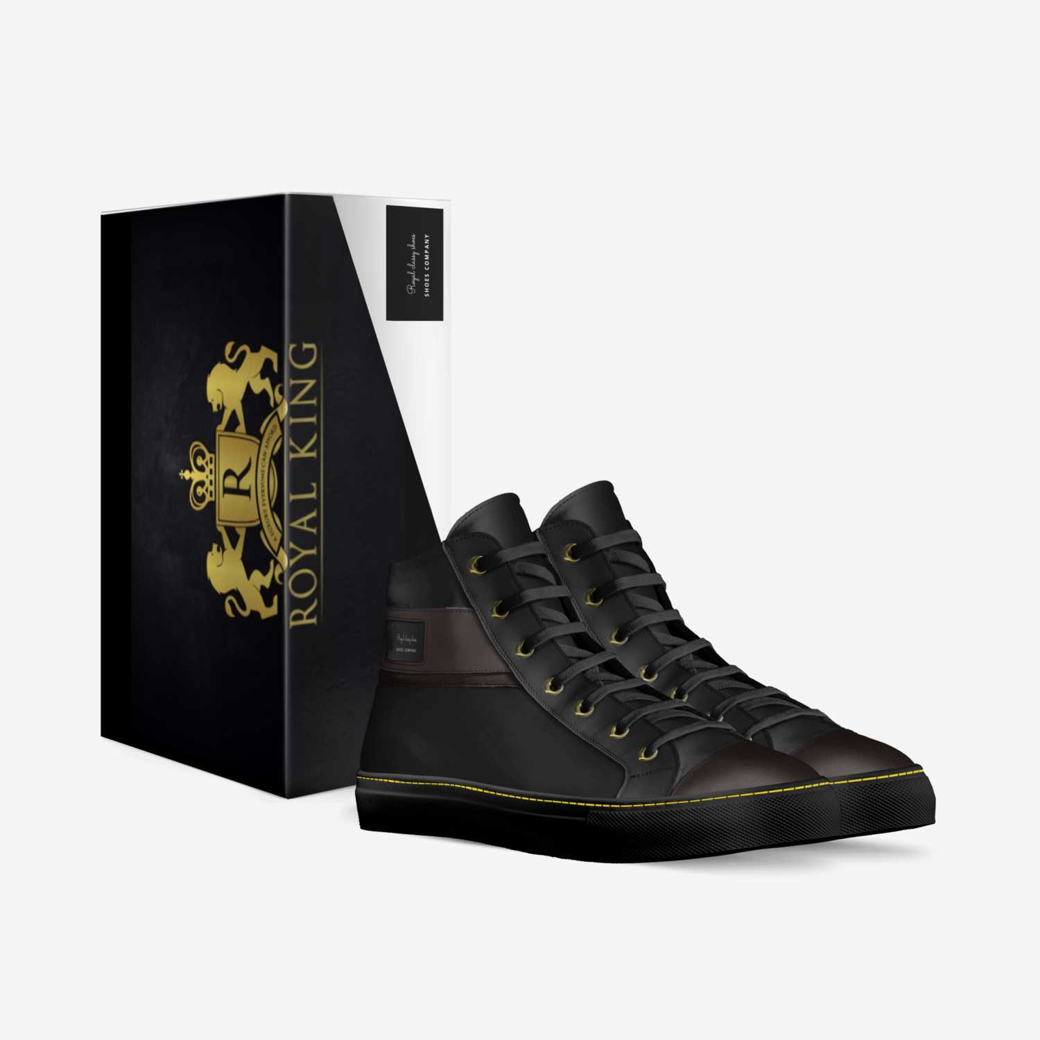 Royal classy shoes custom made in Italy shoes by Vanessa Mitchell | Box view