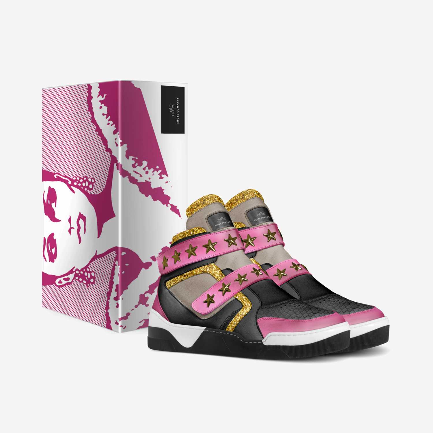 Birthday Girl custom made in Italy shoes by Shari Jones | Box view
