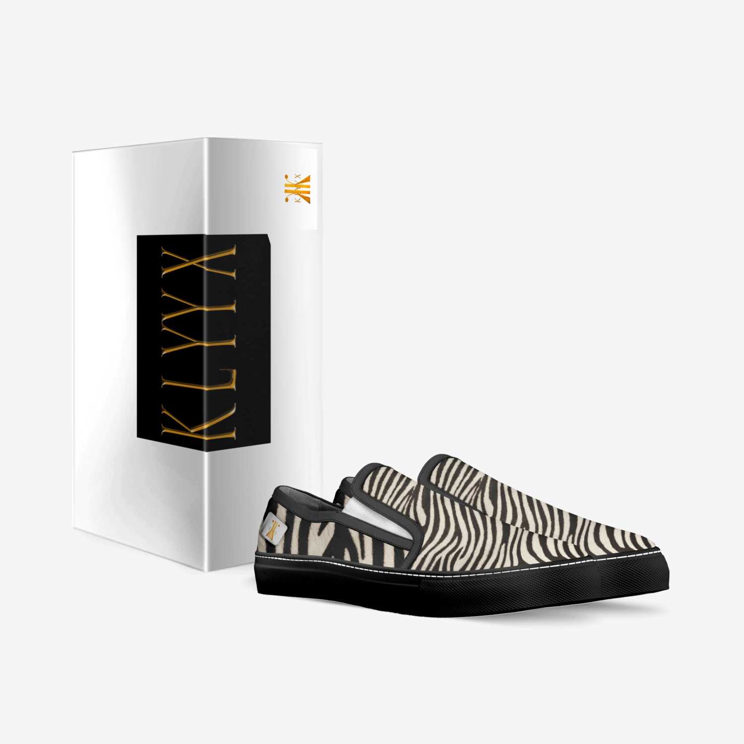 KLYYX 2 custom made in Italy shoes by Wendell Hawkins | Box view
