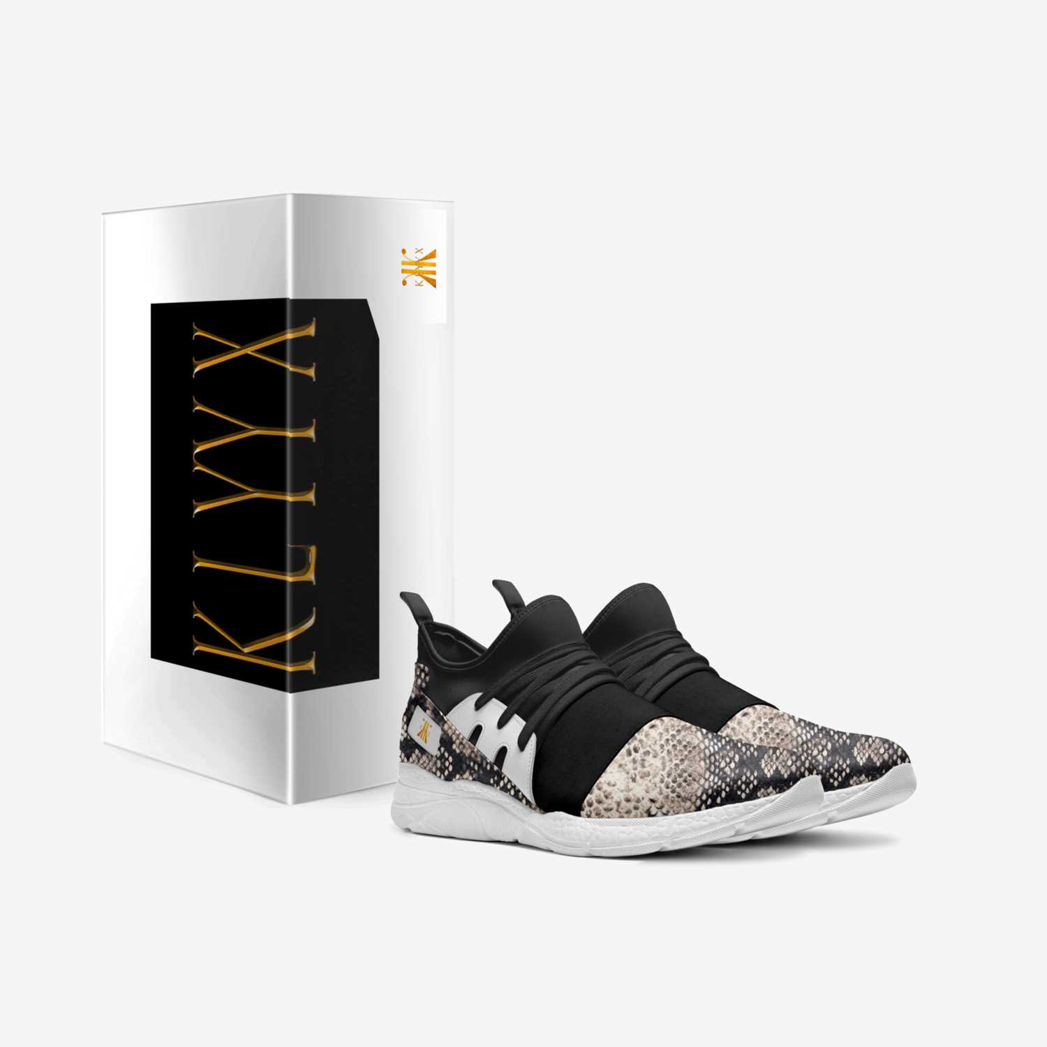 KLYYX 3 custom made in Italy shoes by Wendell Hawkins | Box view