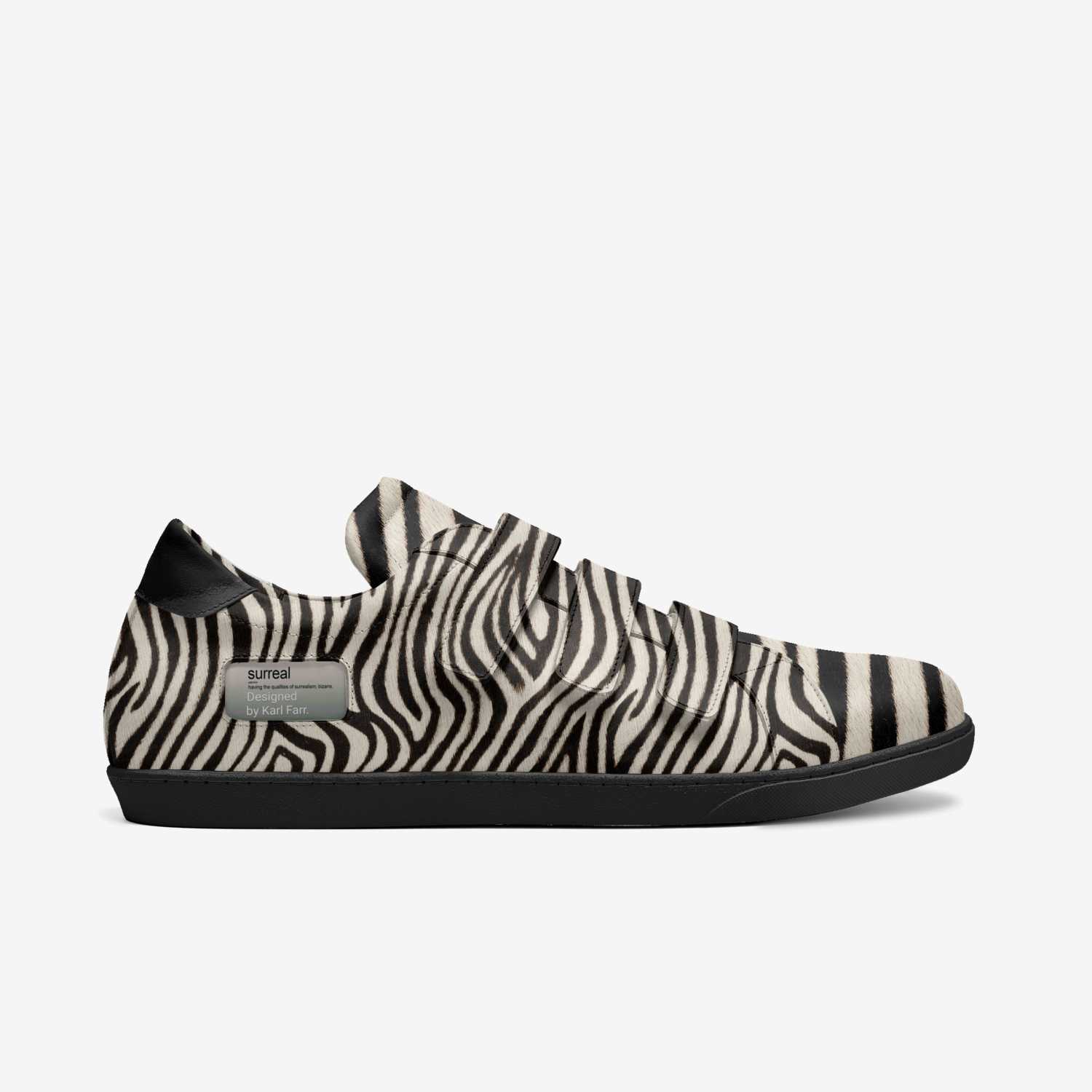 Surreal  custom made in Italy shoes by Karl Farr | Side view