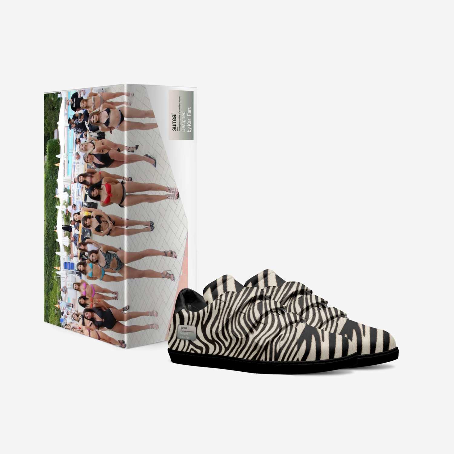 Surreal  custom made in Italy shoes by Karl Farr | Box view