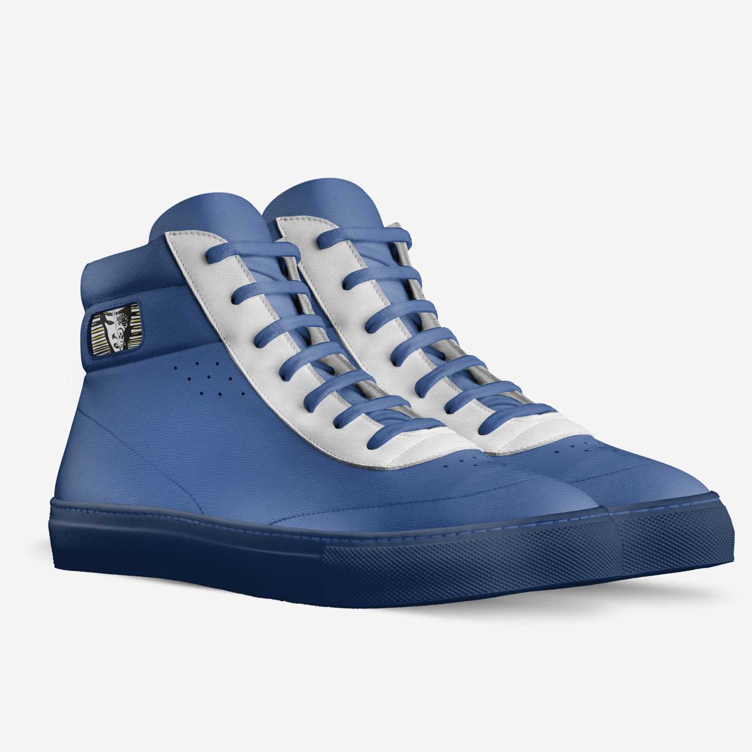Gknight custom made in Italy shoes by Jamahrae Henderson | Double view