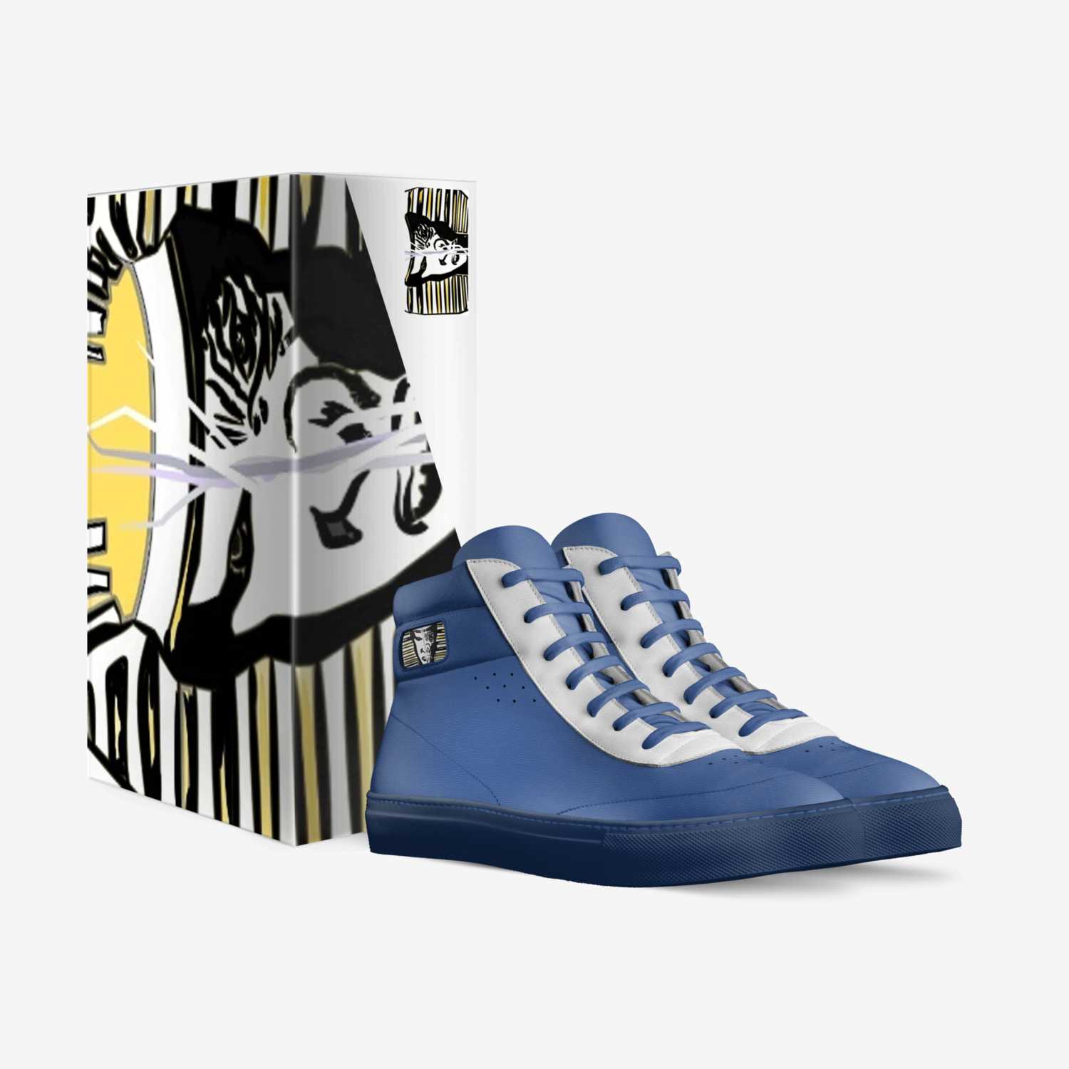 Gknight custom made in Italy shoes by Jamahrae Henderson | Box view
