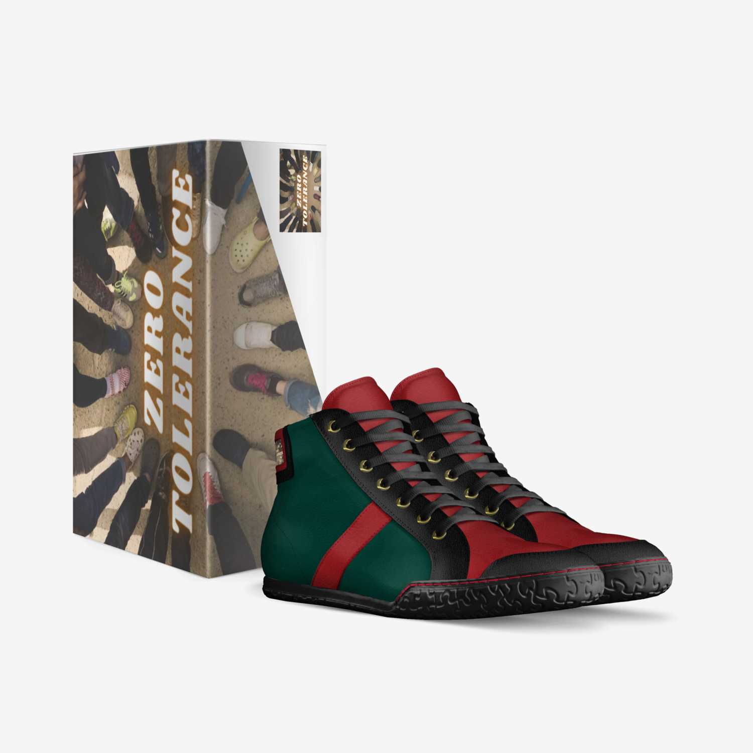 Zero Tolerance custom made in Italy shoes by Dwayne Henderson | Box view