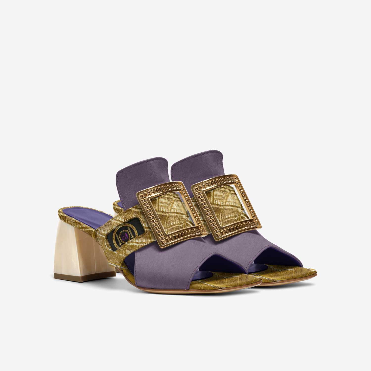 Prophetic shoes custom made in Italy shoes by Cedric Harris | Double view