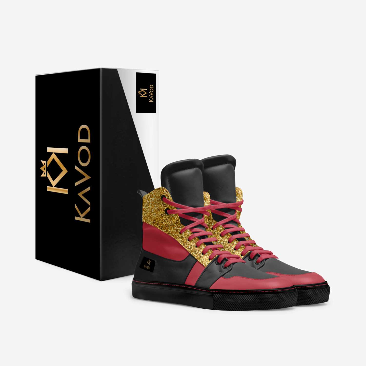 KaVod Collection custom made in Italy shoes by Naim Collins | Box view