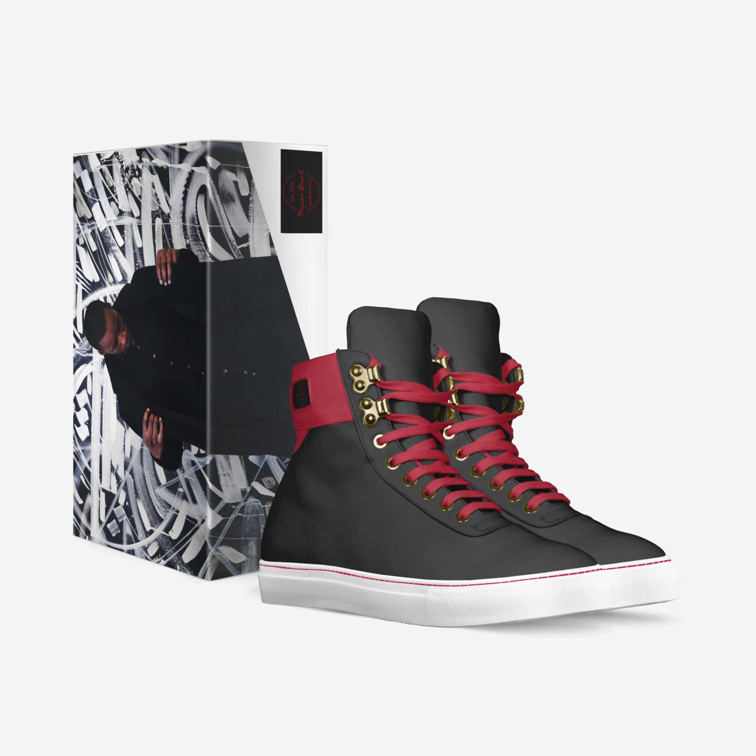 Mossino Grand  custom made in Italy shoes by Calvin Moss | Box view