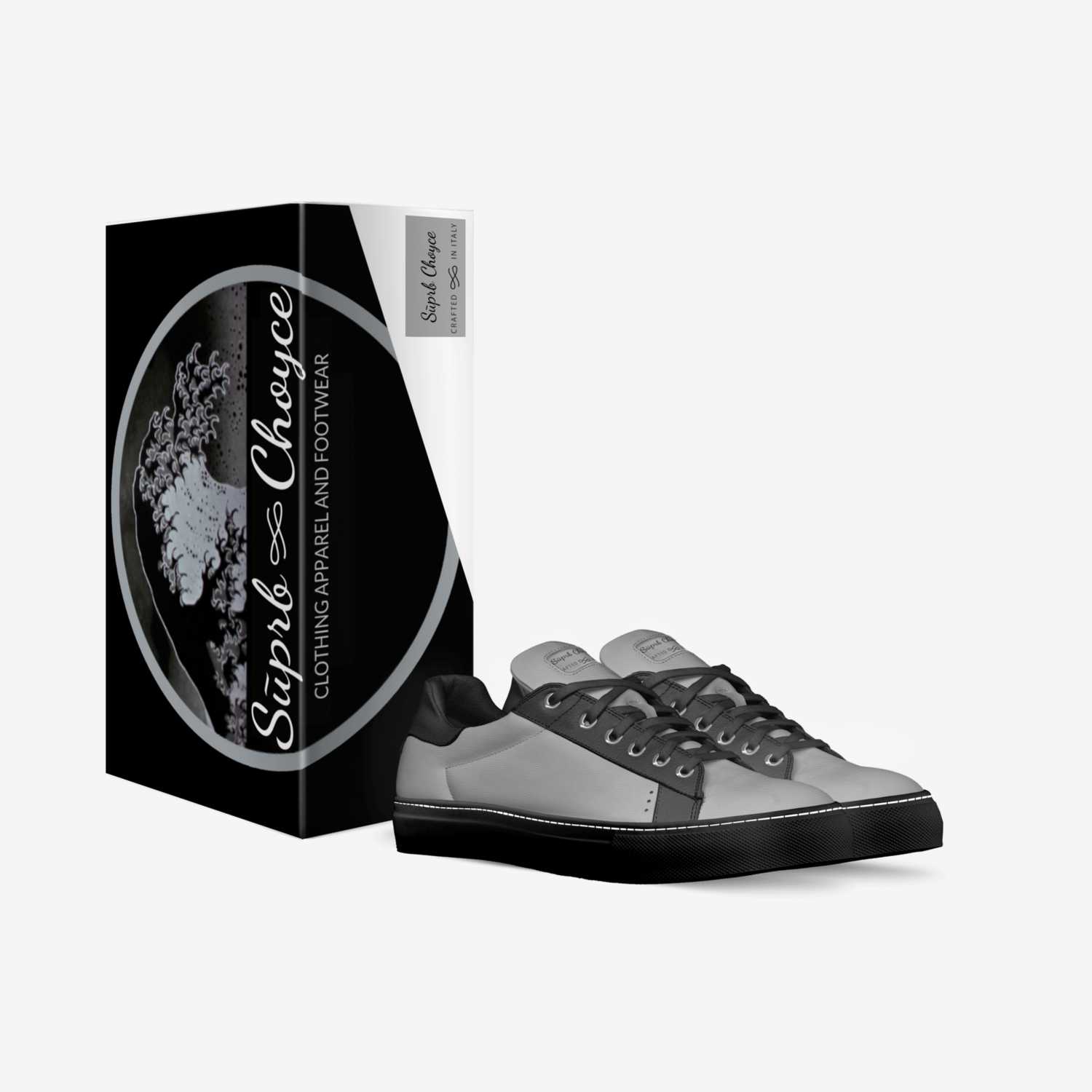 Sūprb Choyce custom made in Italy shoes by Omari Choyce | Box view