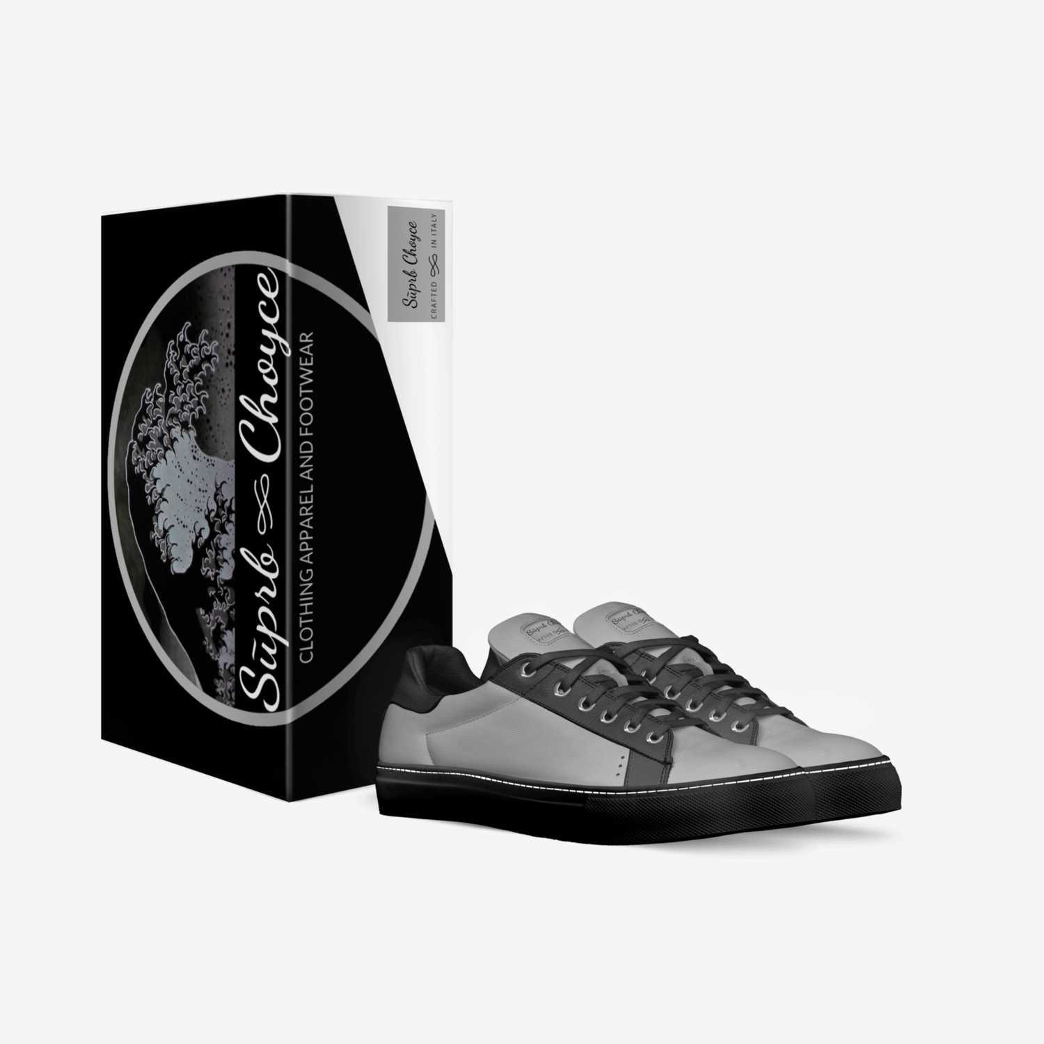 Sūprb Choyce custom made in Italy shoes by Omari Choyce | Box view