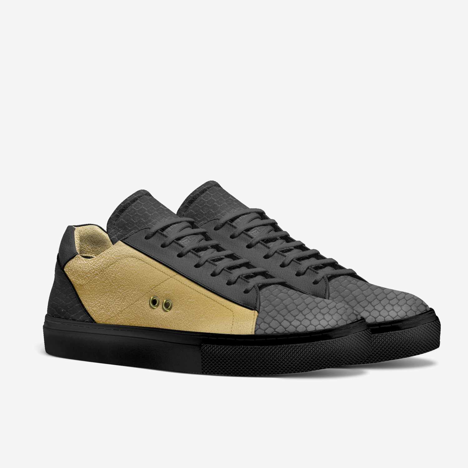 emo custom made in Italy shoes by Morris Scales | Double view