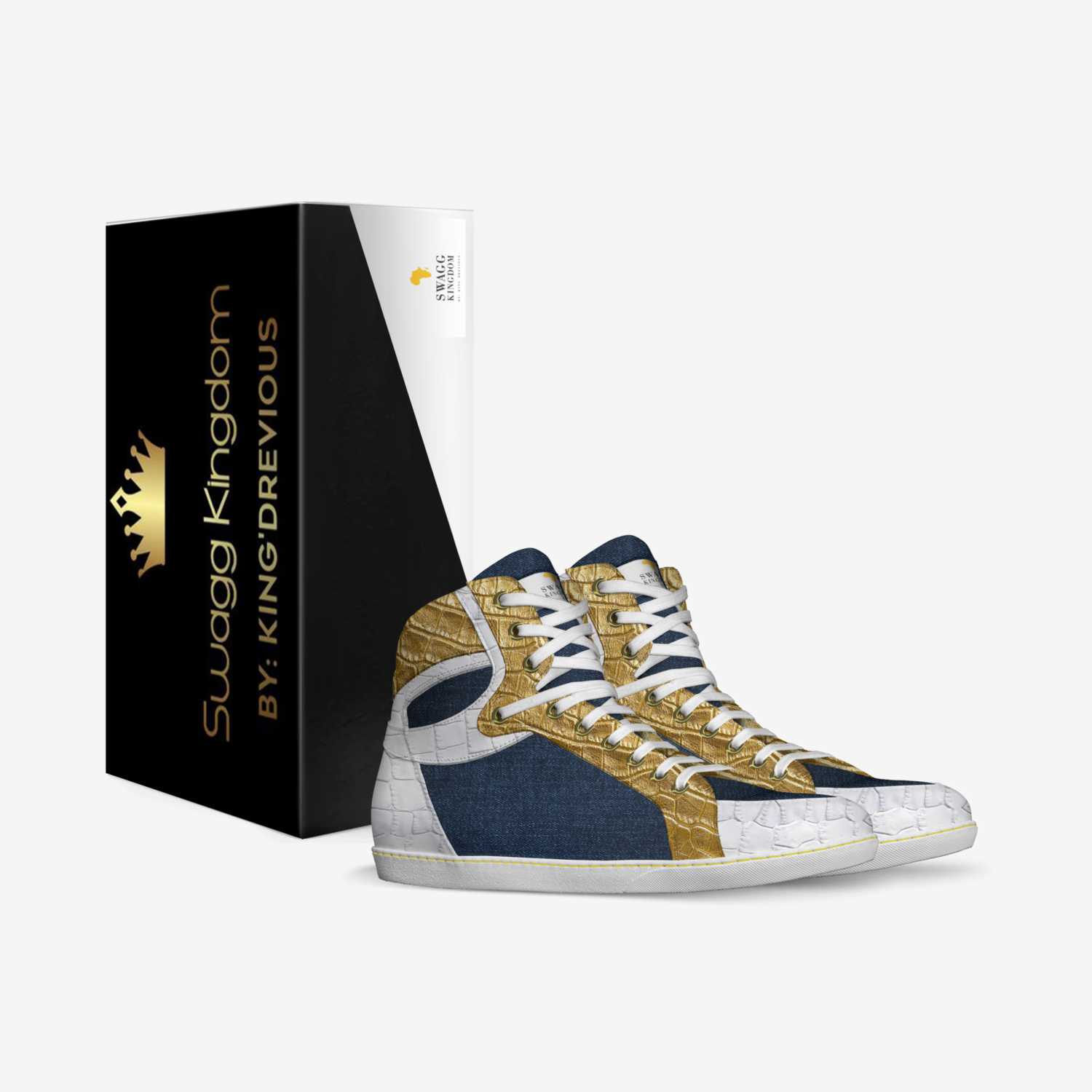 SWAGGR custom made in Italy shoes by Aundra "king'Drevious" Grimes-jones | Box view