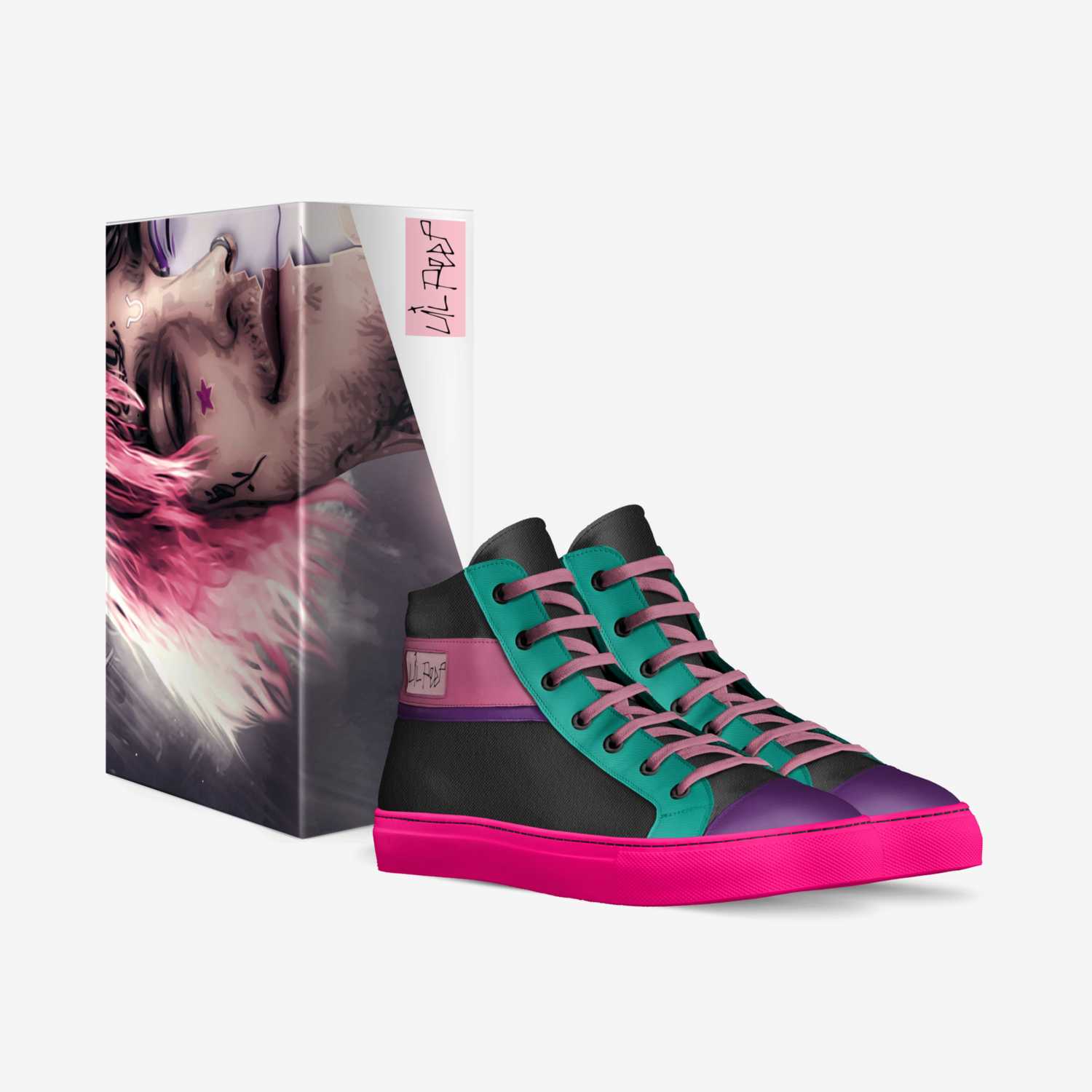 Cry baby custom made in Italy shoes by Michael Simon | Box view