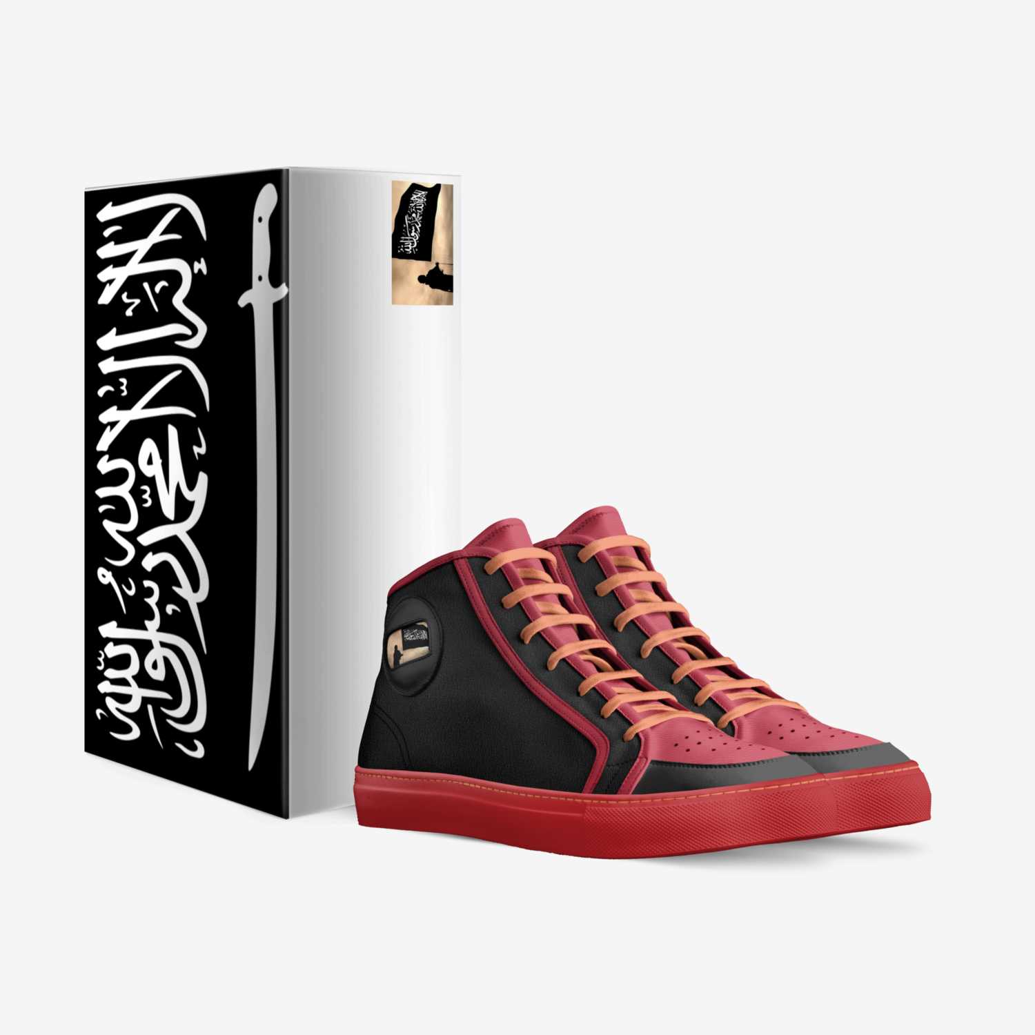 Allahu 11s custom made in Italy shoes by Cameron Wilson | Box view