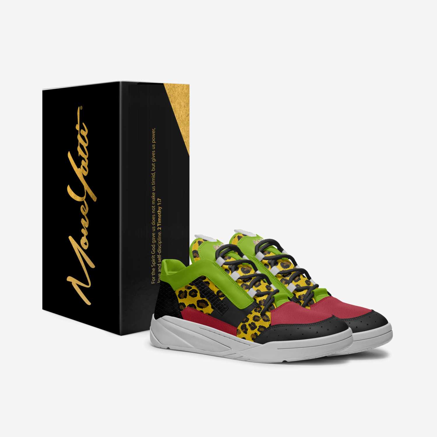 MONEYATTI TURBO P2 custom made in Italy shoes by Moneyatti Brand | Box view