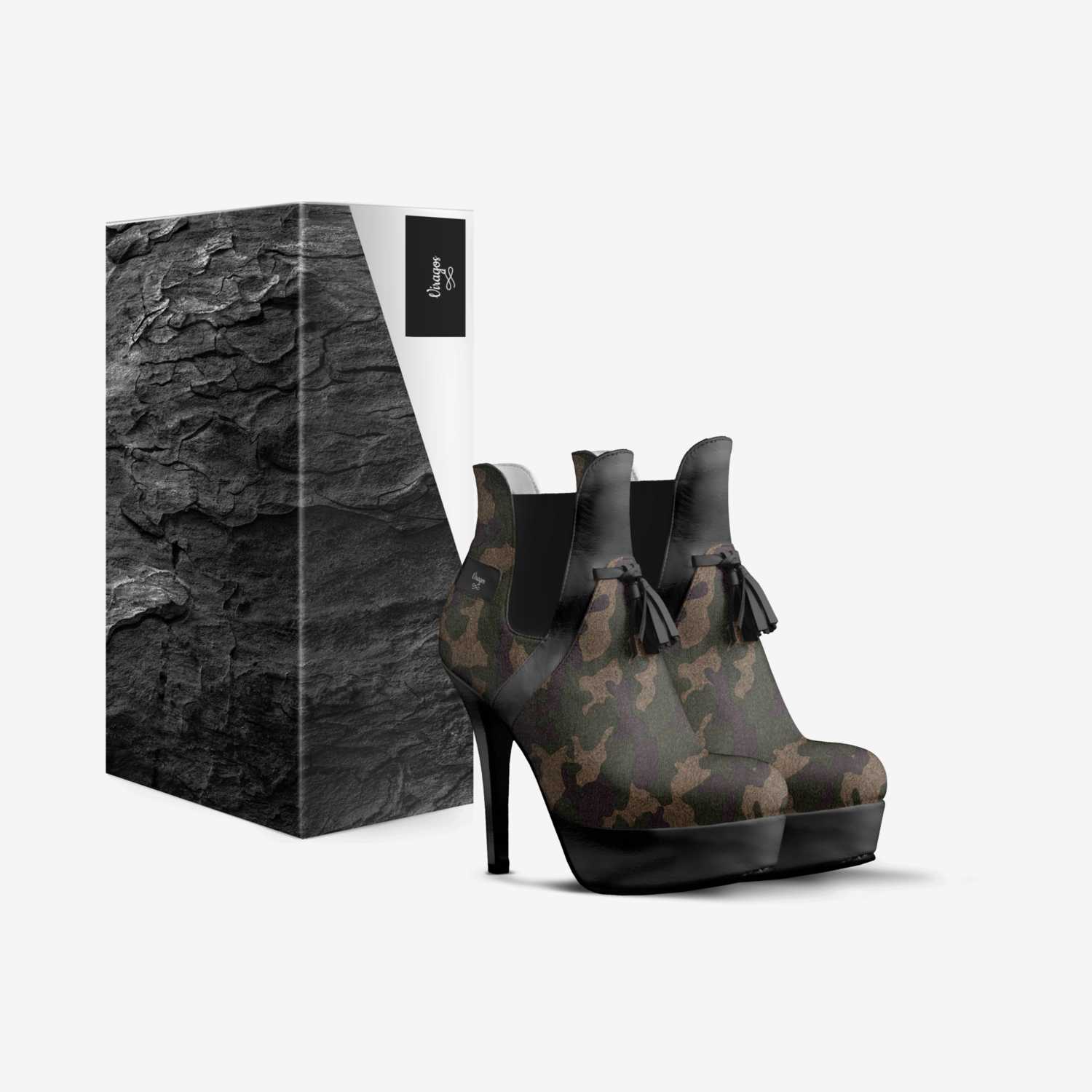 Viragos custom made in Italy shoes by Alyssa Barton | Box view