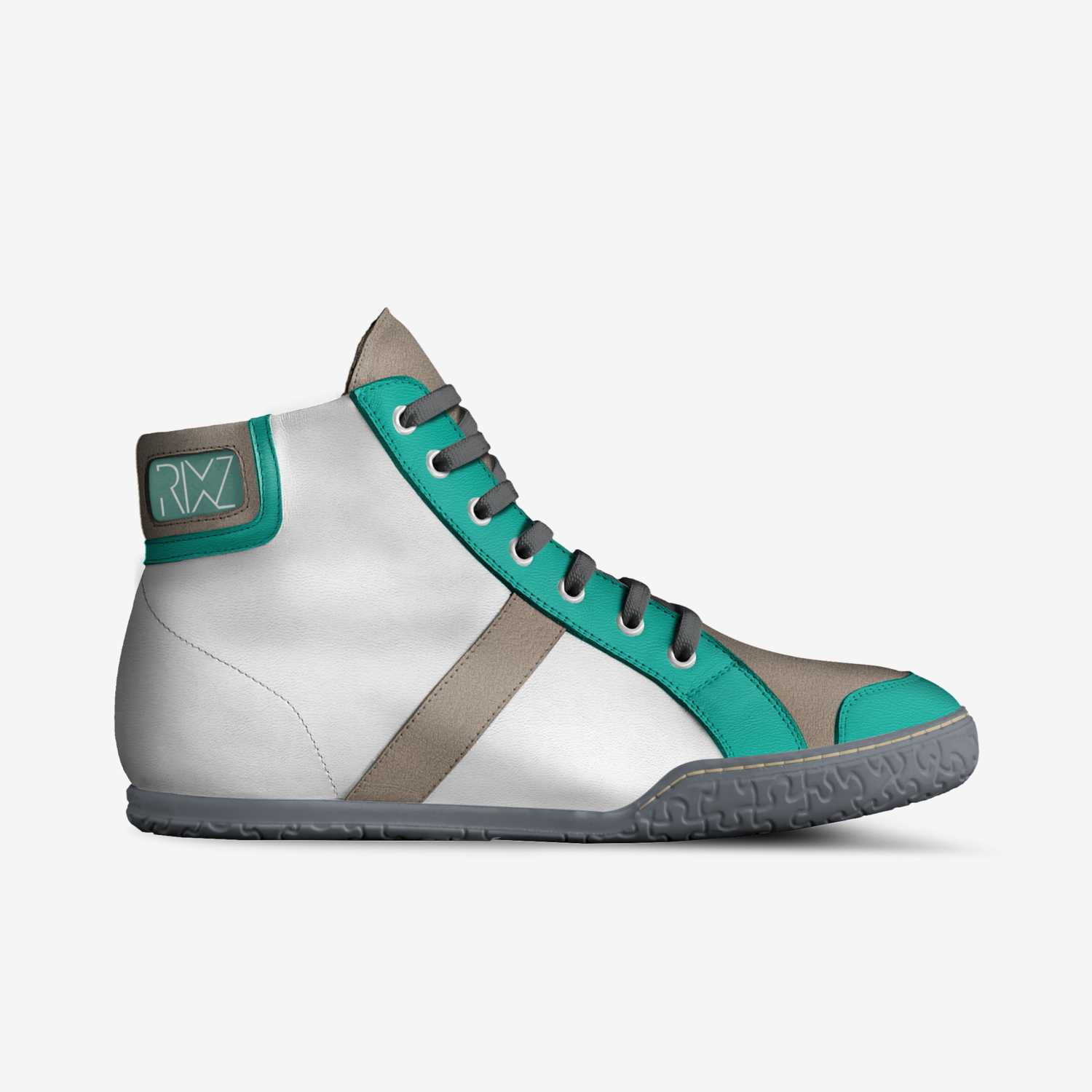 RIXZ custom made in Italy shoes by Riska Nurulzein | Side view