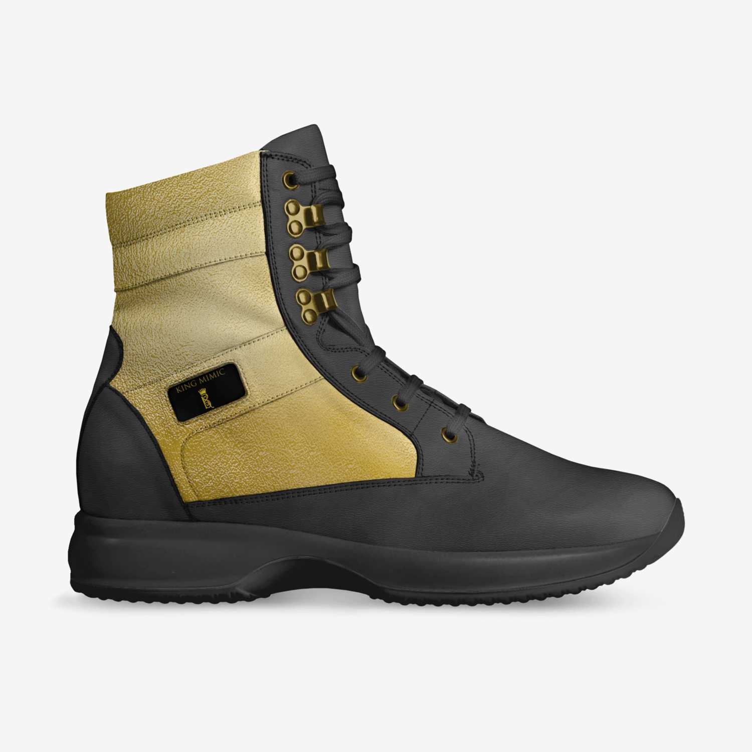 KING MIMIC custom made in Italy shoes by T.michelle Roberts | Side view