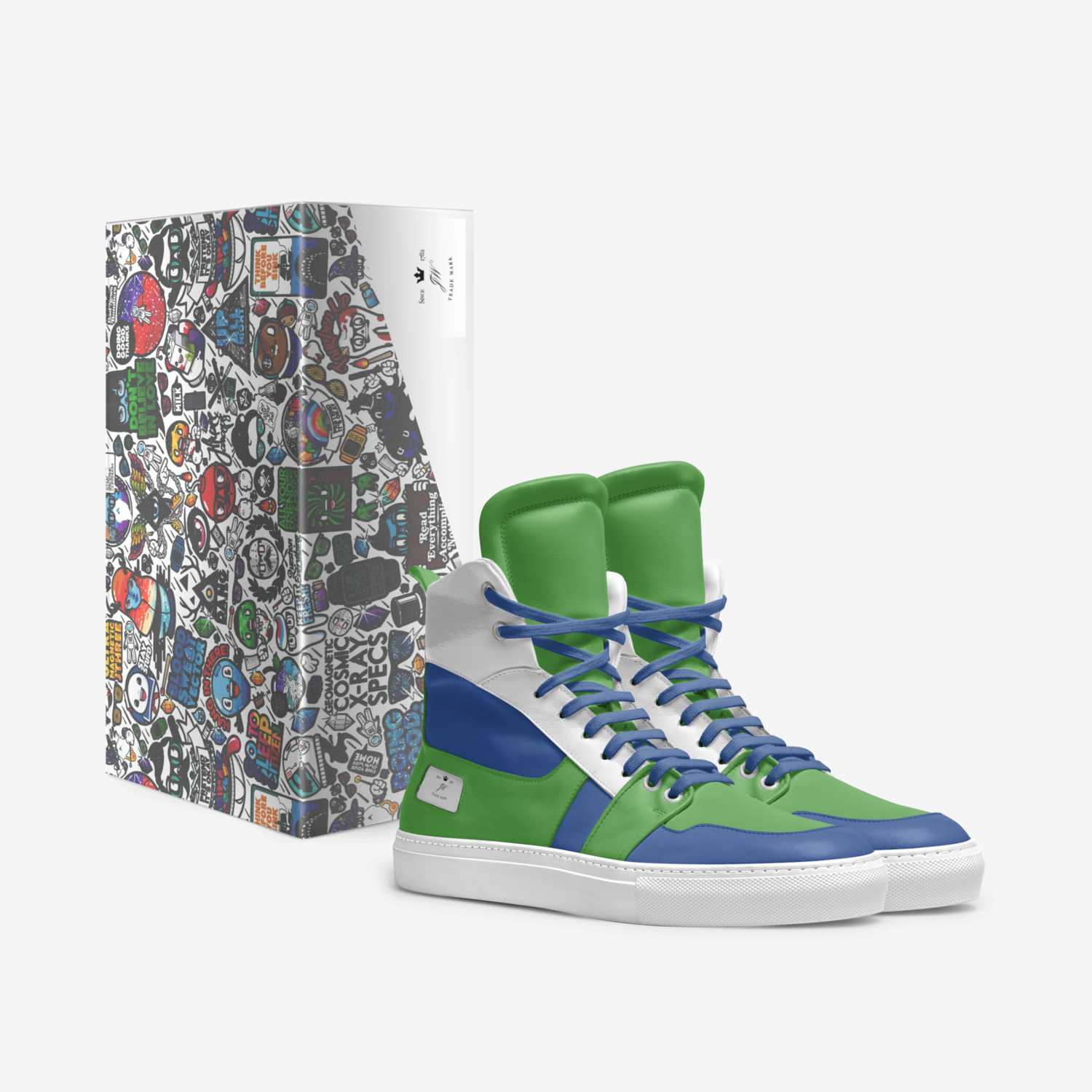 JW custom made in Italy shoes by Althea Hoyt | Box view