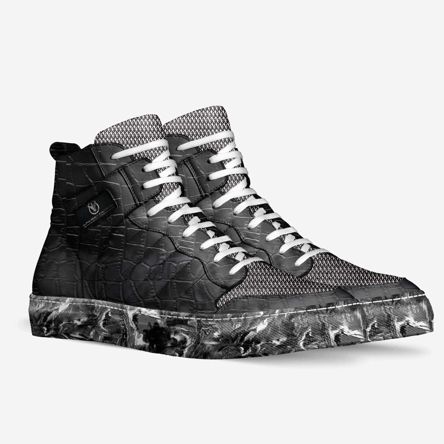 AReX: 80's Baby1.0 custom made in Italy shoes by Ëűženphõric Êlíxïř | Double view