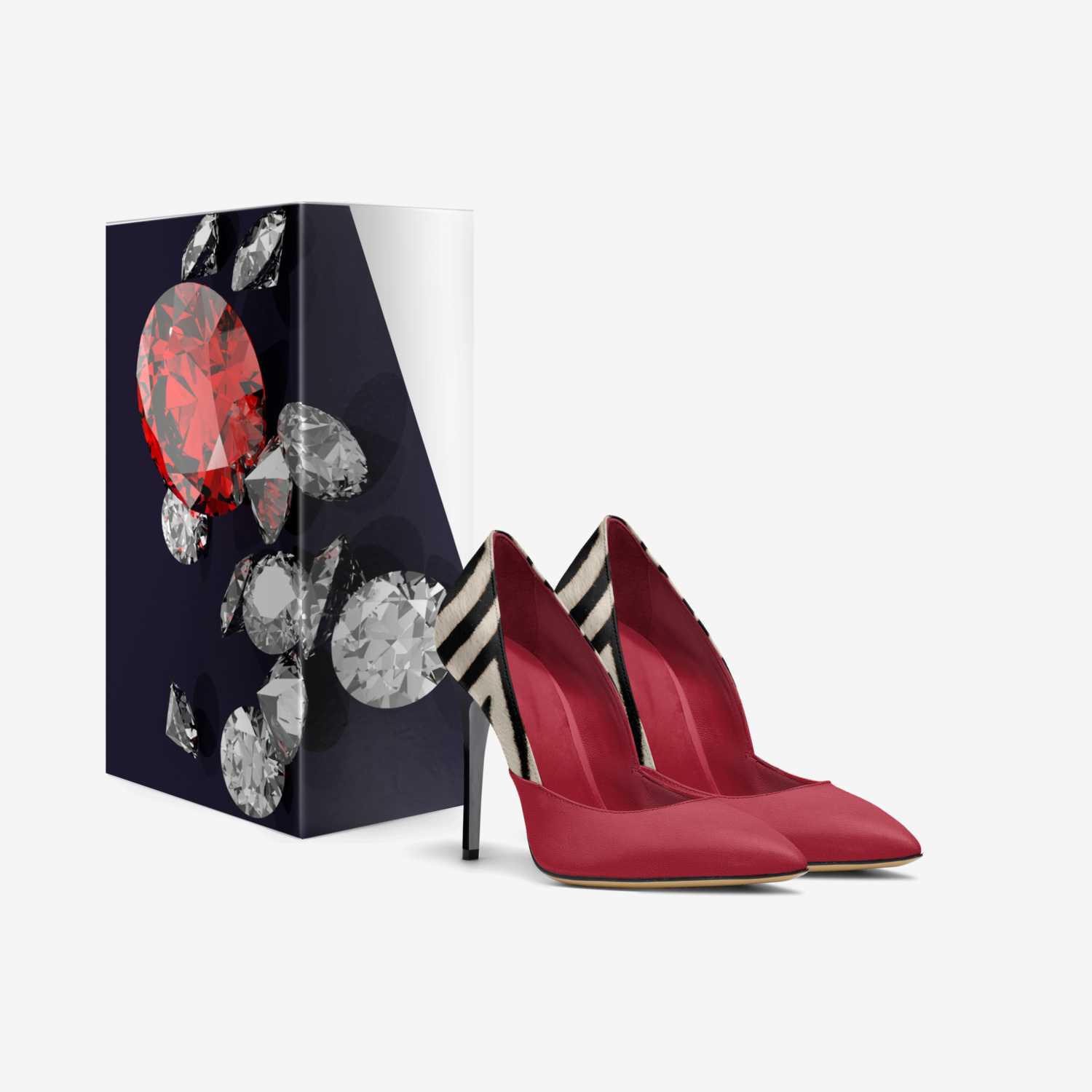Lady Jacqueline custom made in Italy shoes by Dr.jacqueline Mohair | Box view