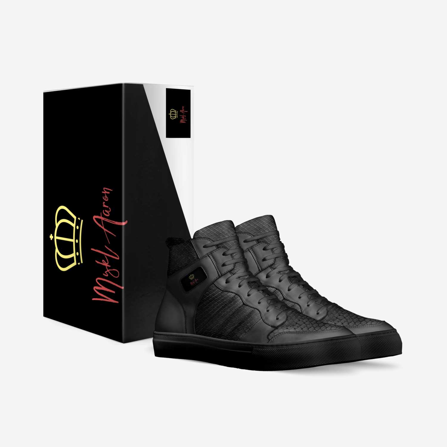 Mykl Aaron custom made in Italy shoes by Michael Kimbrough | Box view