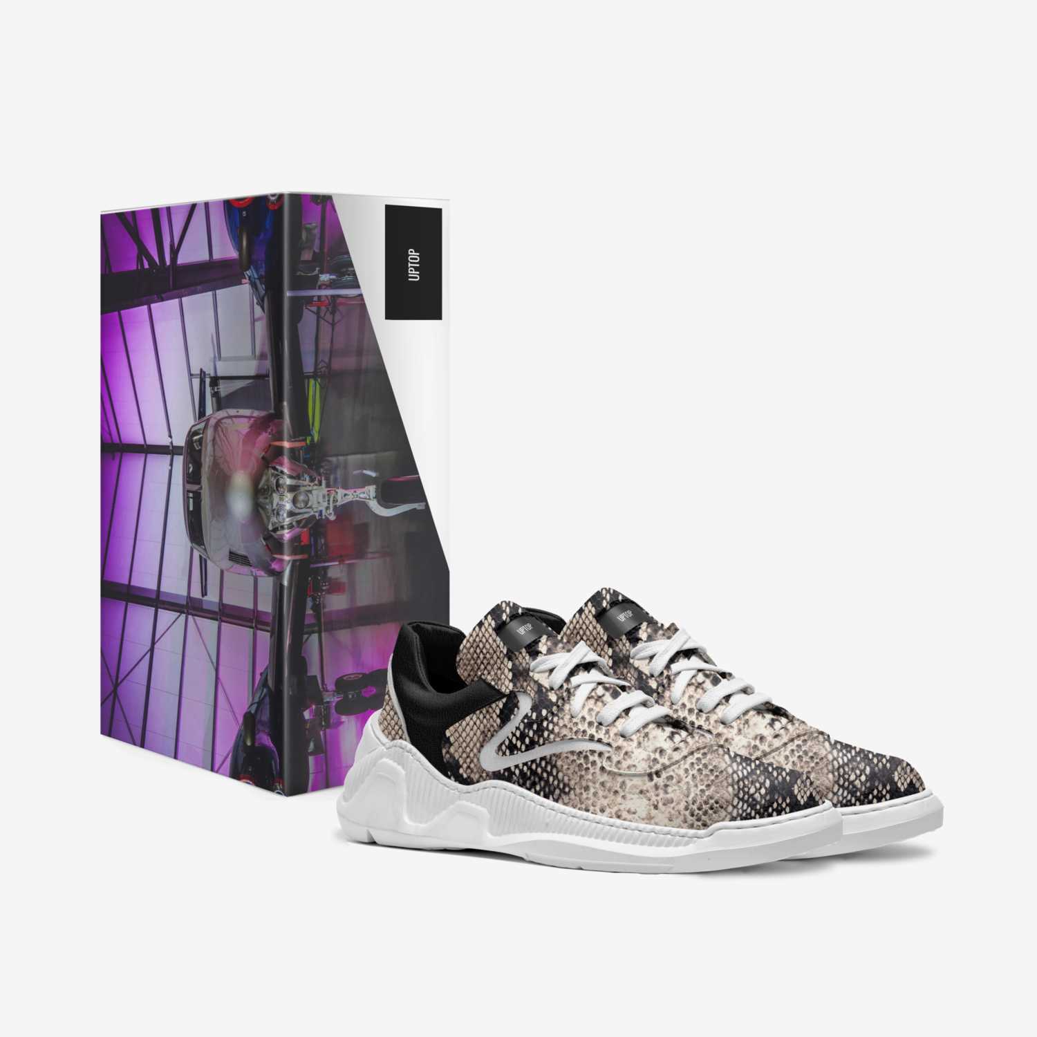UpTop SOTP custom made in Italy shoes by Uptop Fette | Box view