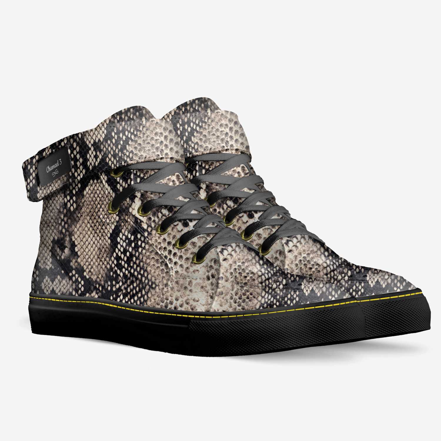 Chamael 3 custom made in Italy shoes by Tony V.harris | Double view
