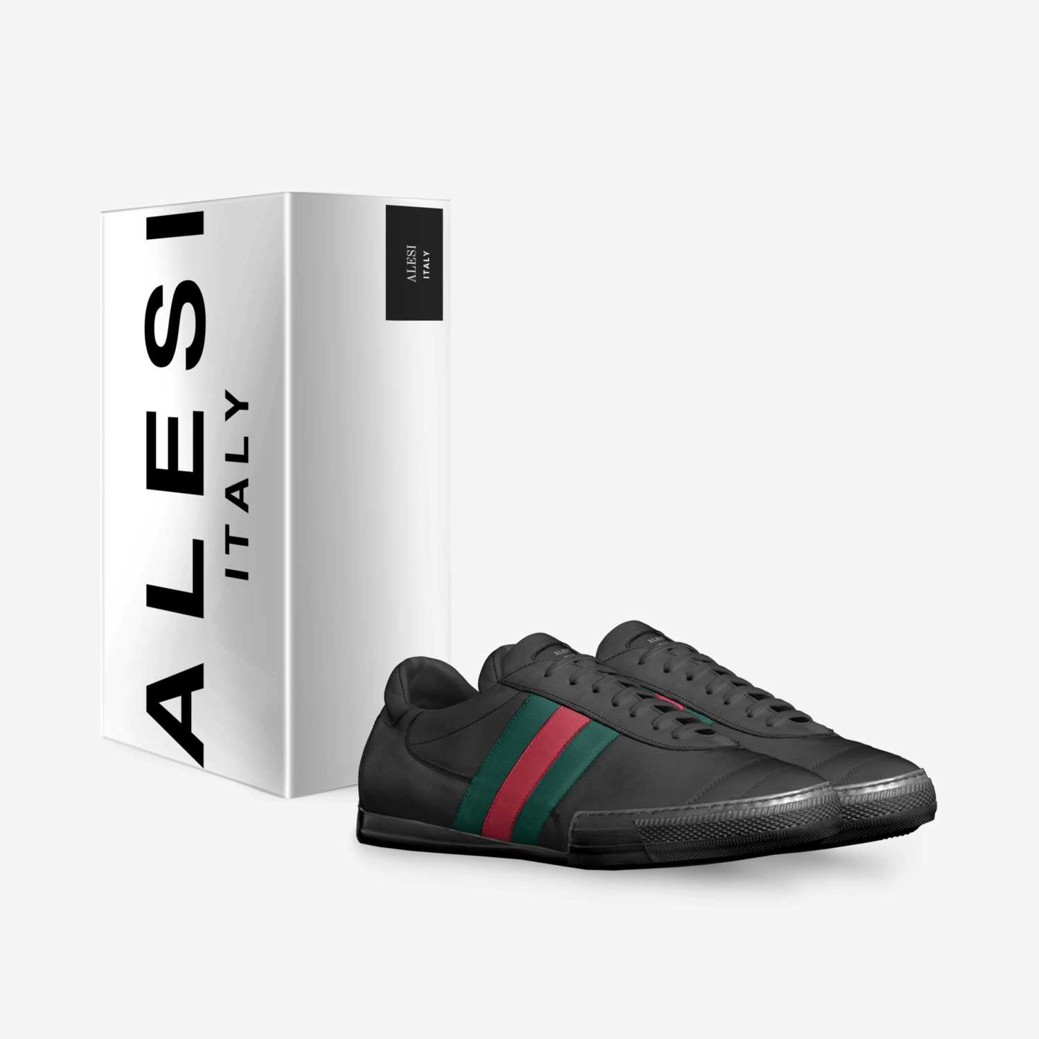 ALESI SOCCER custom made in Italy shoes by Lonanthony Parker | Box view