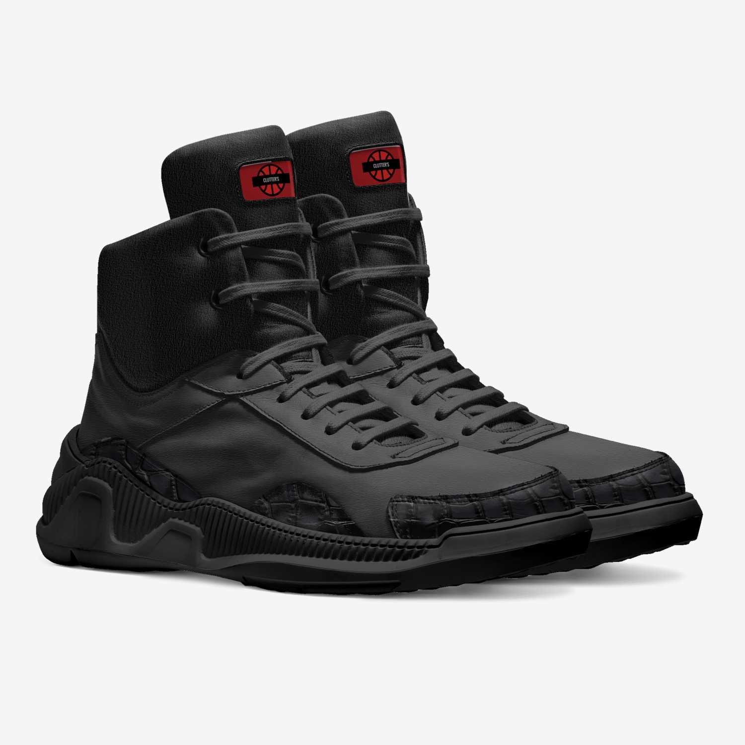 Clutter's custom made in Italy shoes by Emmanuel Cloutterbuck | Double view
