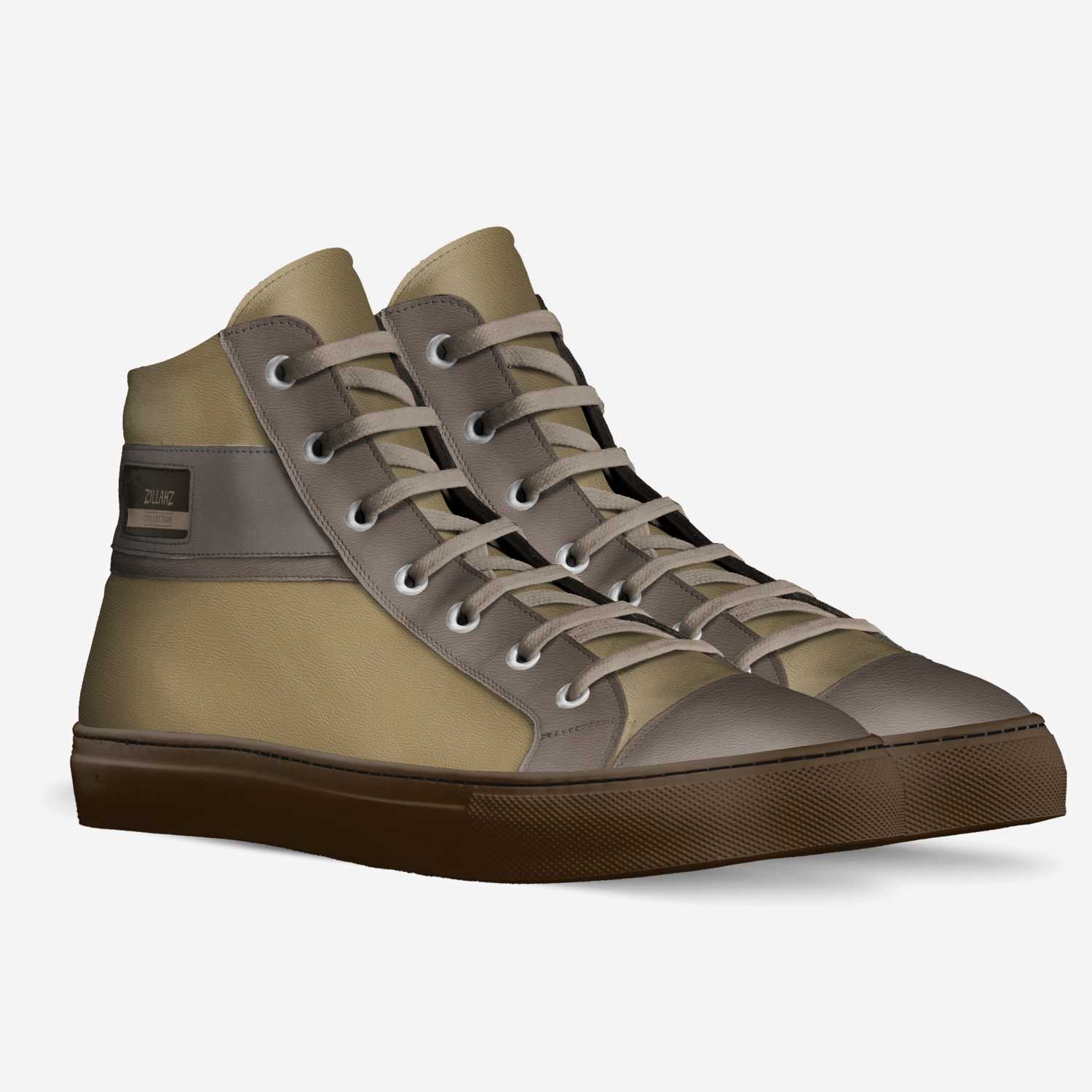 ZILLAHZ custom made in Italy shoes by Lachelle Wong | Double view