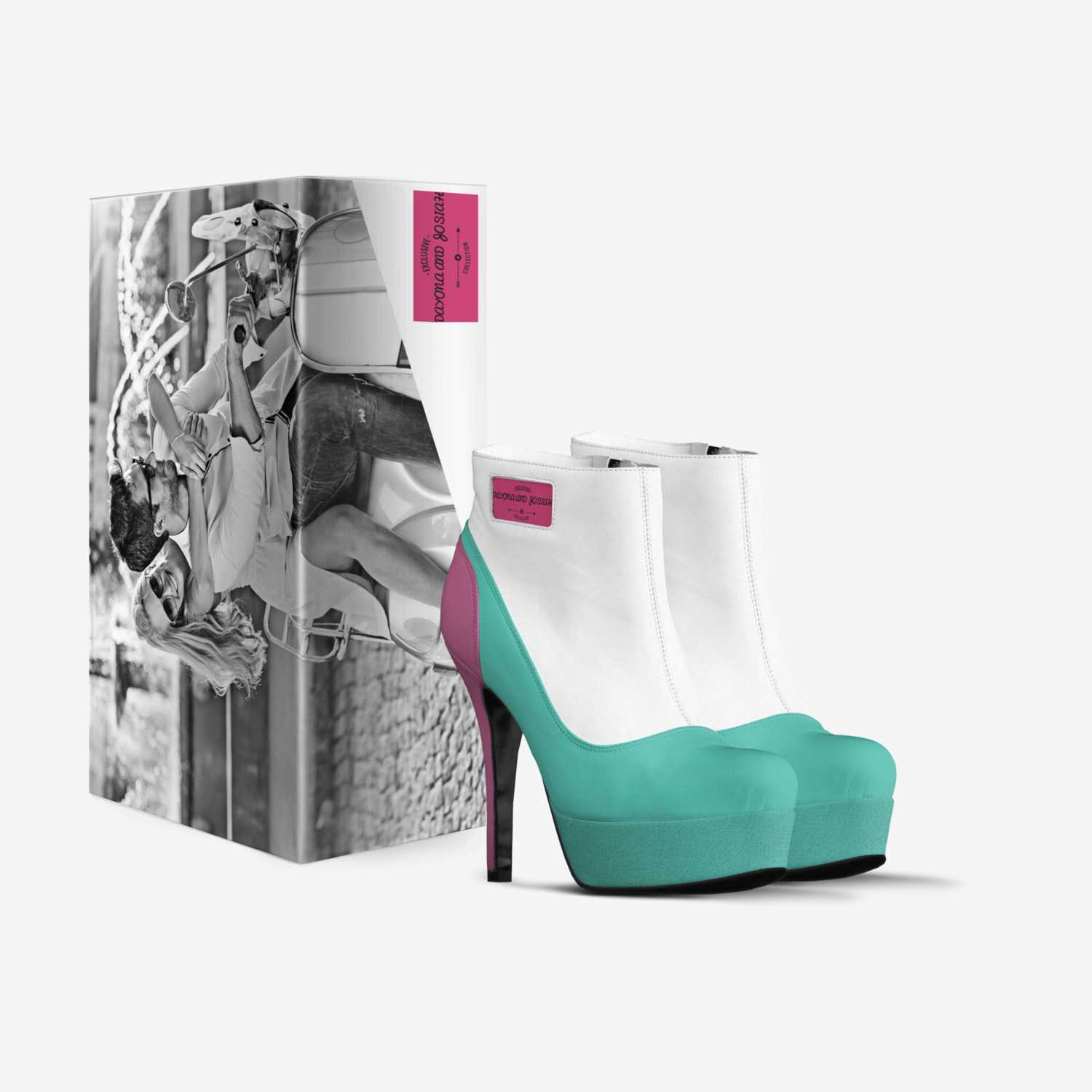DAYONA AND JOSIAH custom made in Italy shoes by Jaylin Williams | Box view