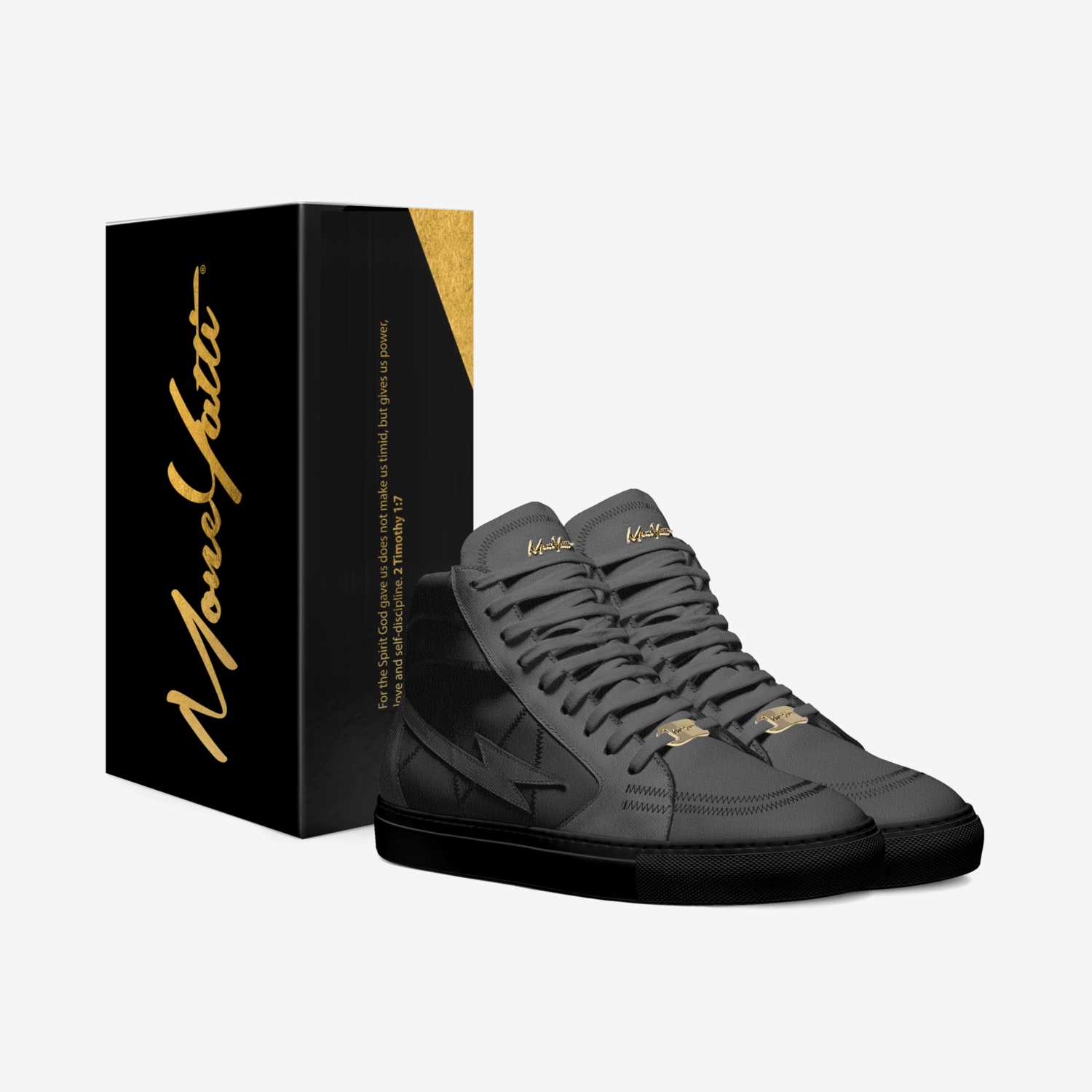 Moneyatti Rebel 01 custom made in Italy shoes by Moneyatti Brand | Box view