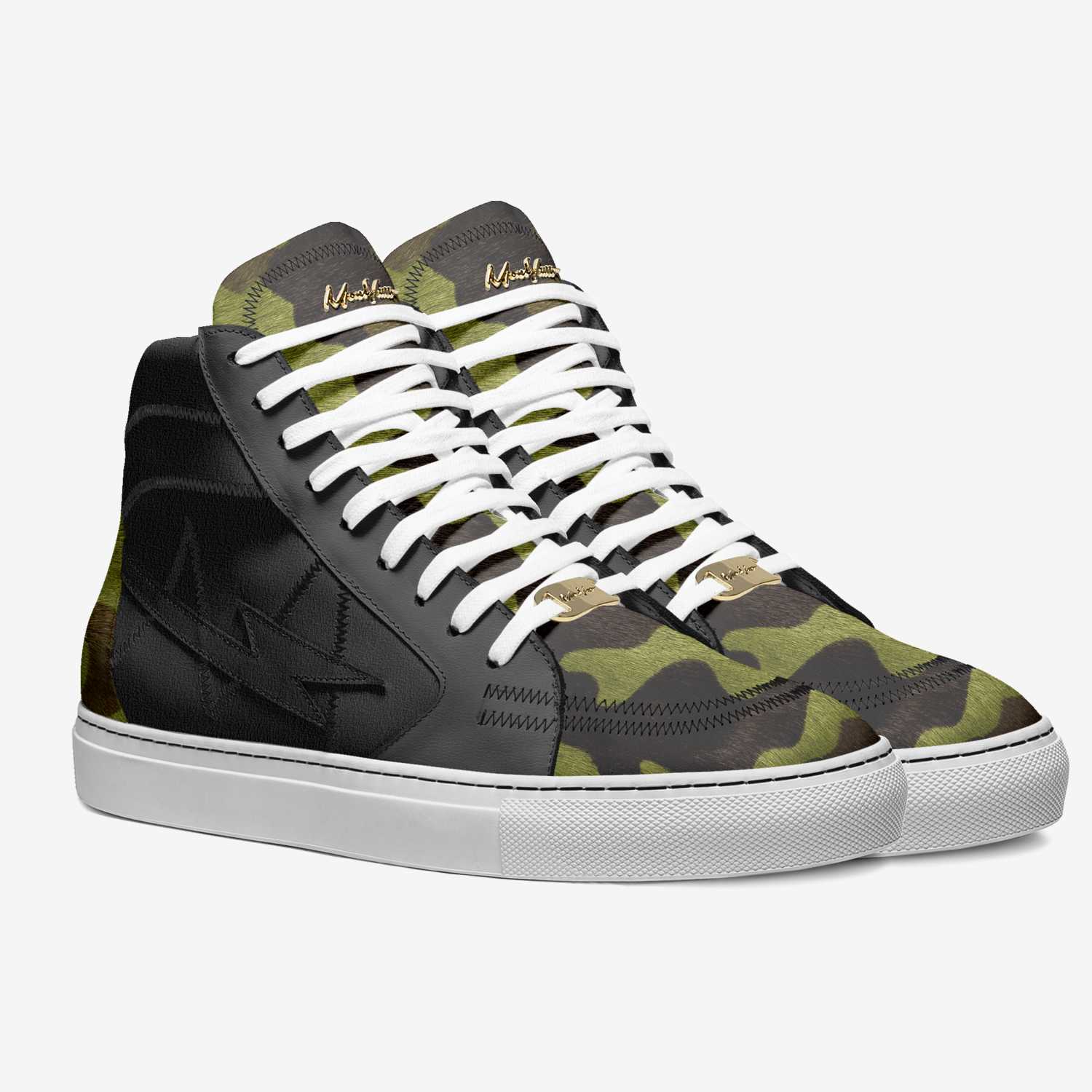 Moneyatti Rebel 08 custom made in Italy shoes by Moneyatti Brand | Double view