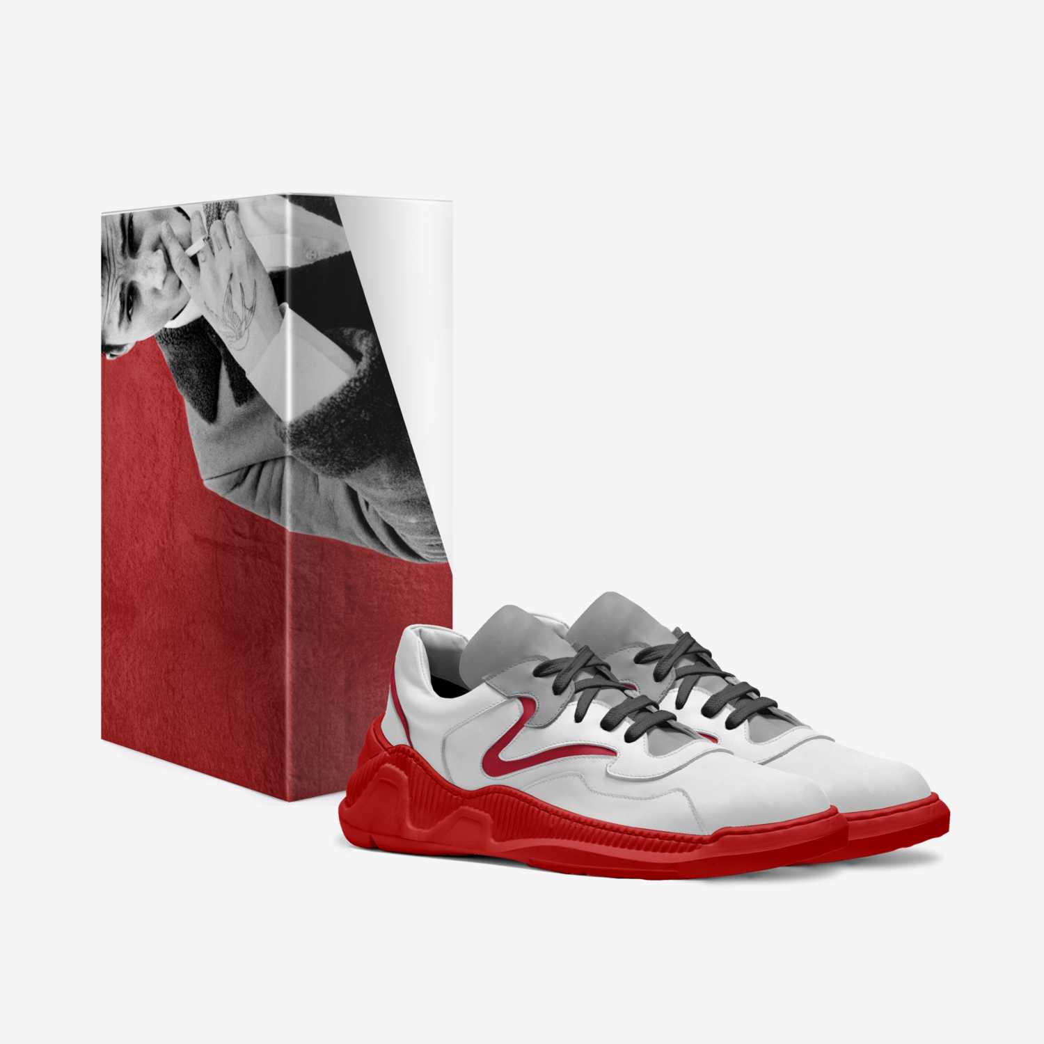 Drippy Redz | A Custom Shoe concept by Marz Jamar
