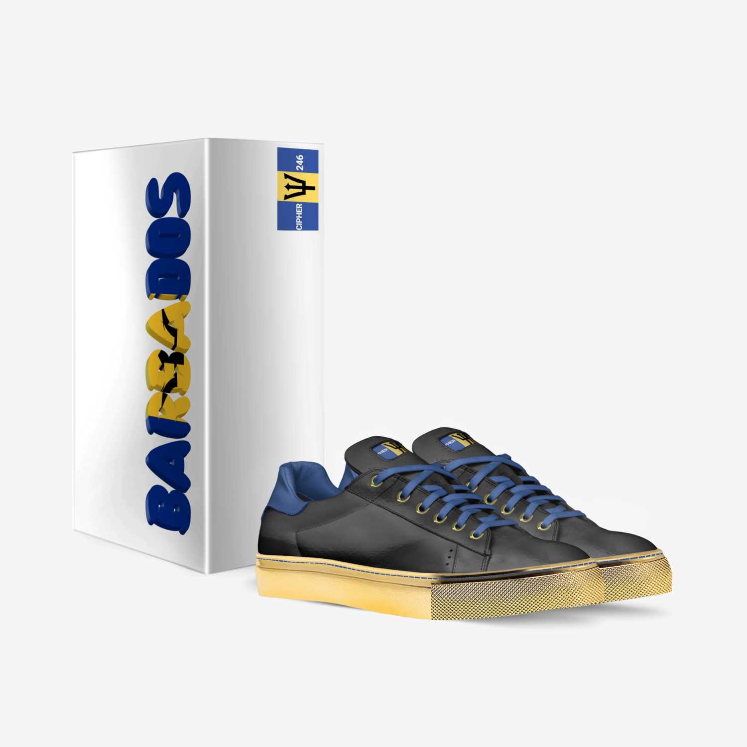 CIPHER:246🇧🇧 custom made in Italy shoes by Charles Harewood Jr | Box view