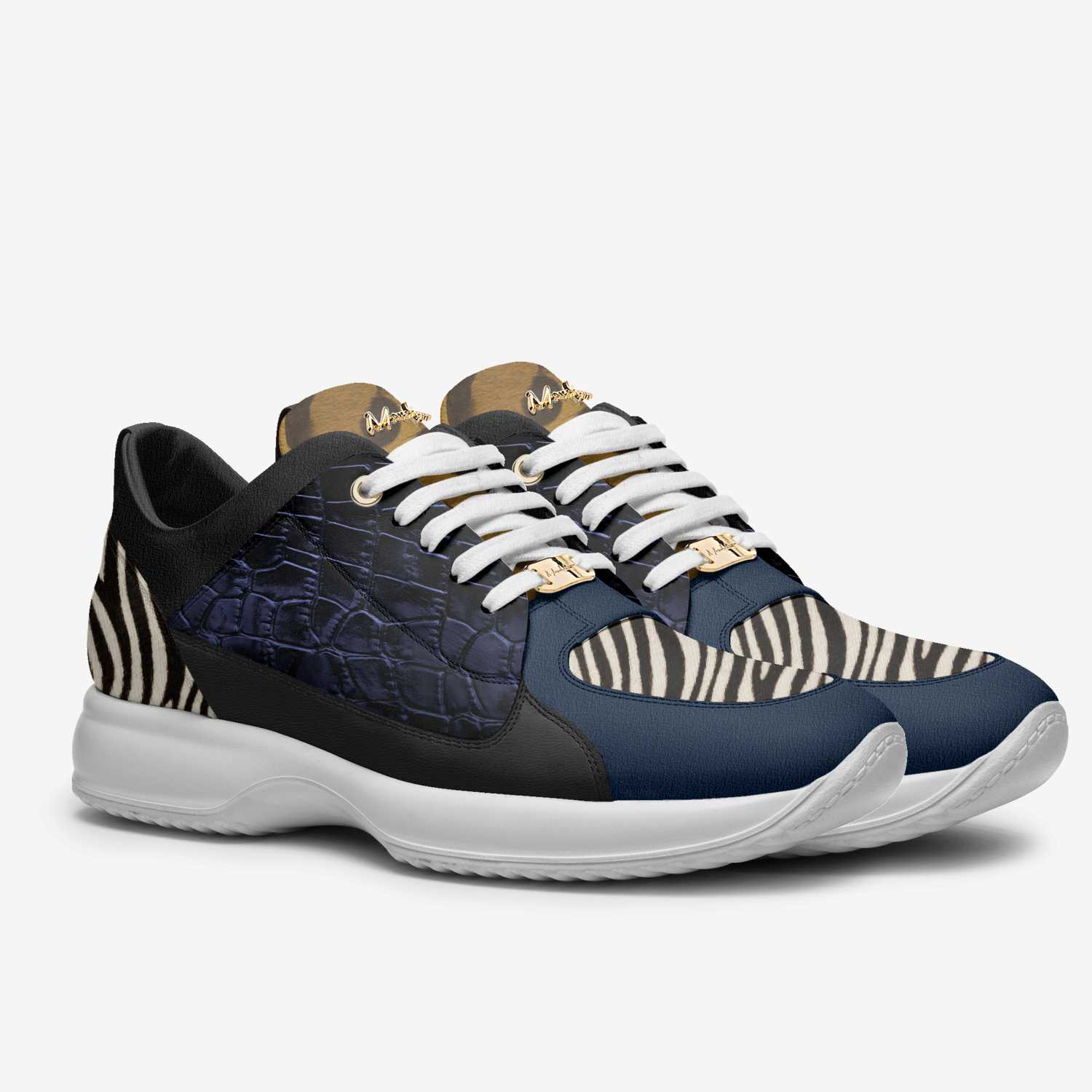 Moneyatti DripL01 custom made in Italy shoes by Moneyatti Brand | Double view