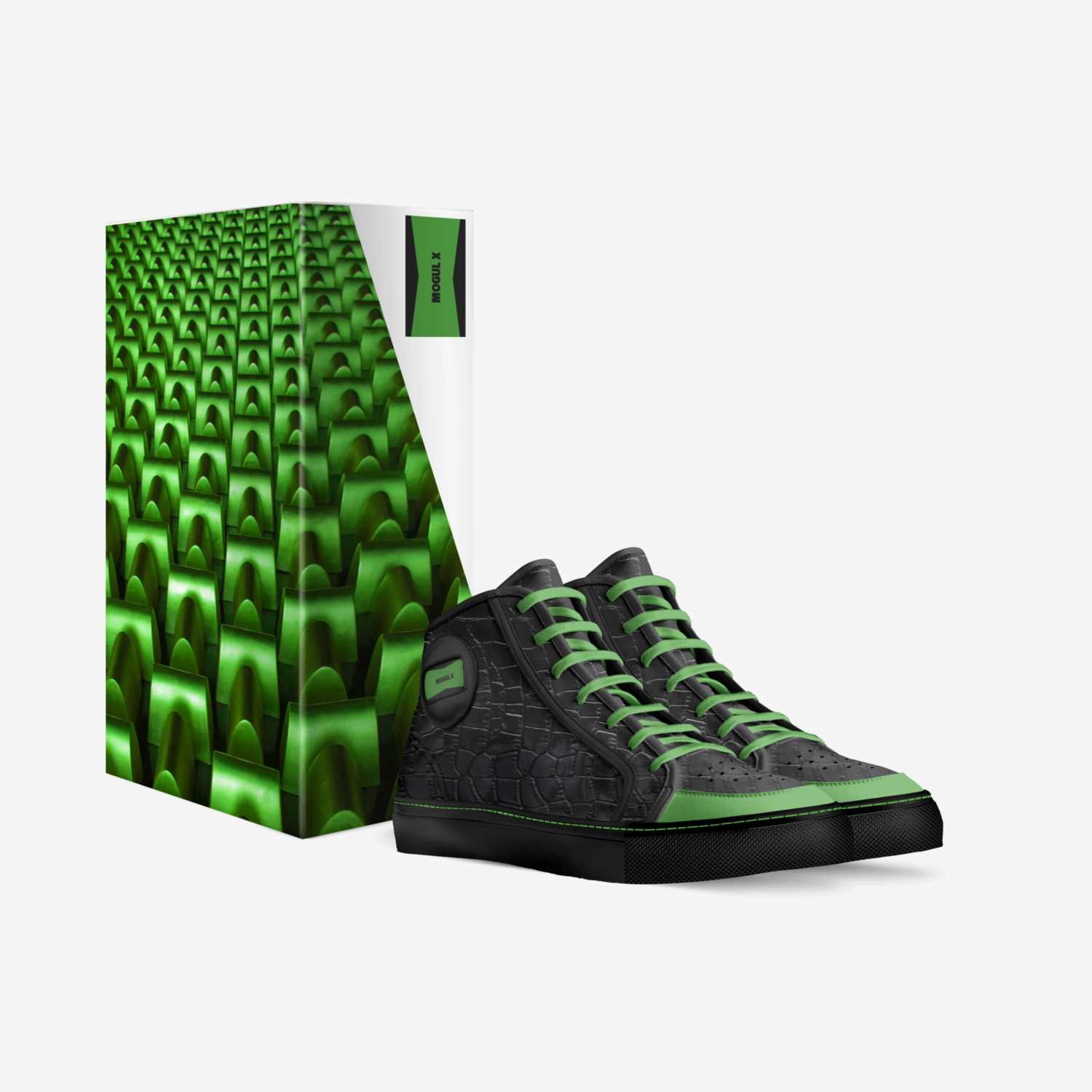 MOGUL X custom made in Italy shoes by Aubrey Lovell Love Jr | Box view