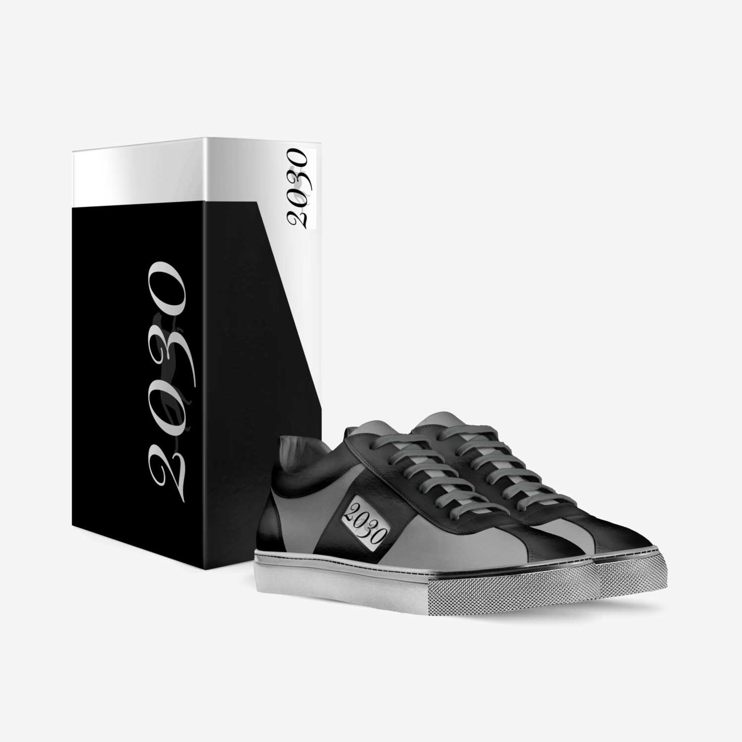 2030 custom made in Italy shoes by Tongie Davis | Box view