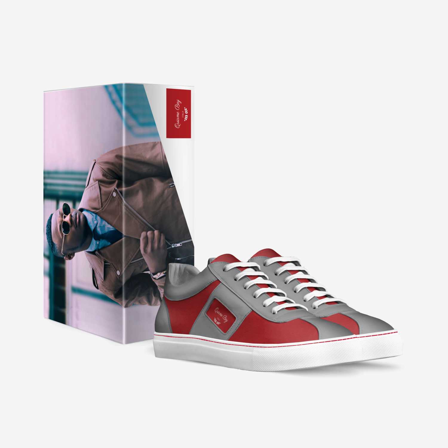 Quiame Bey custom made in Italy shoes by Quiame Bey | Box view