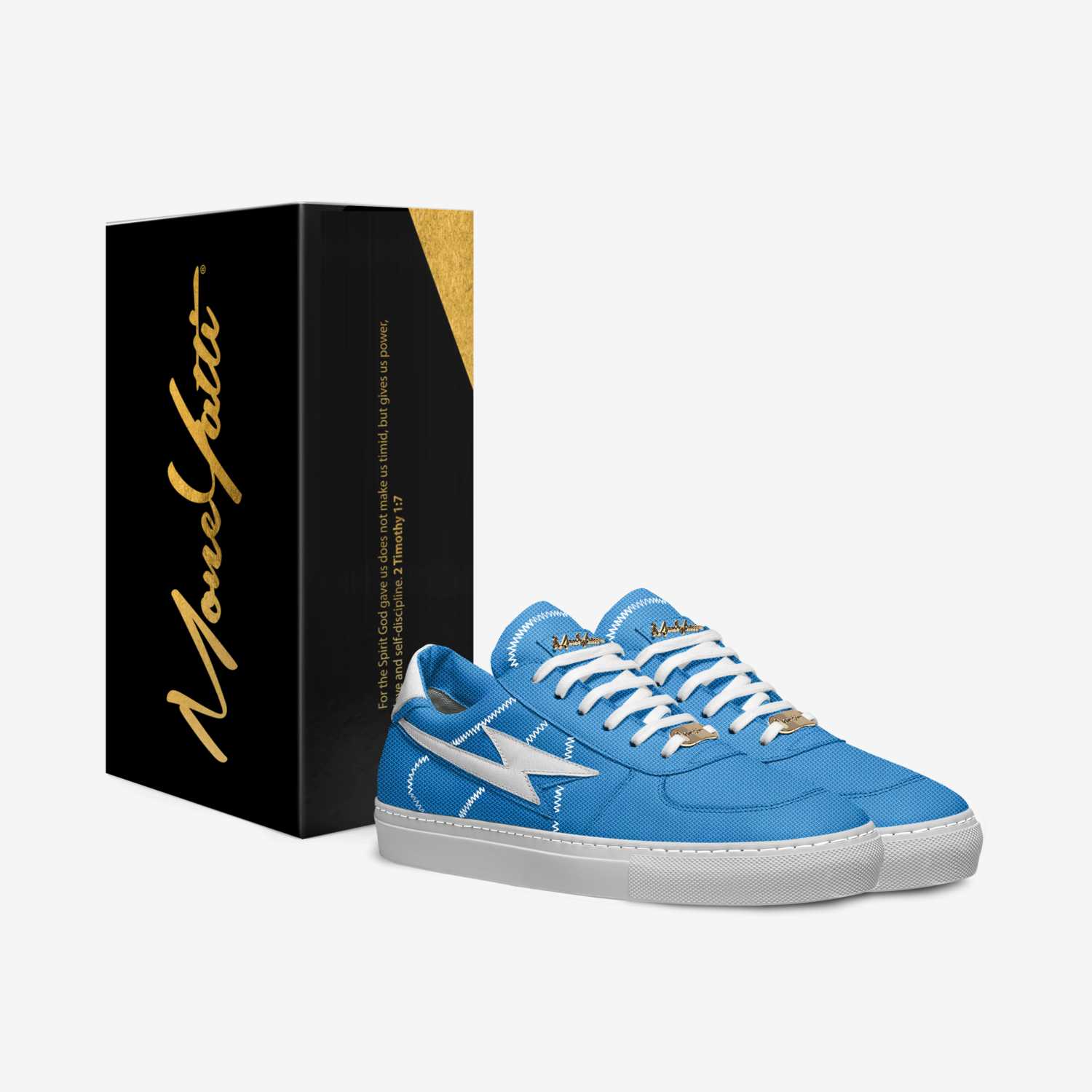 MONEYATTI REBLW09 custom made in Italy shoes by Moneyatti Brand | Box view
