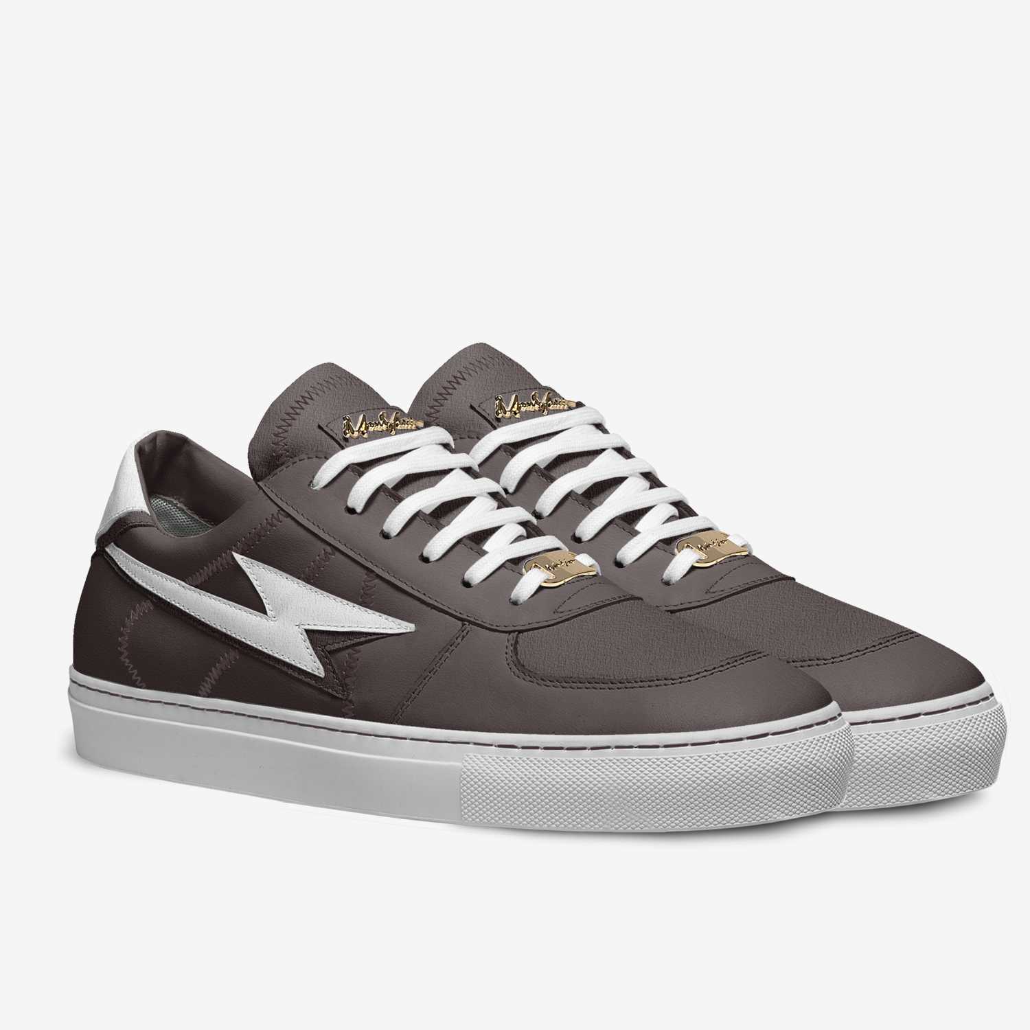 Moneyatti RebLw11 custom made in Italy shoes by Moneyatti Brand | Double view