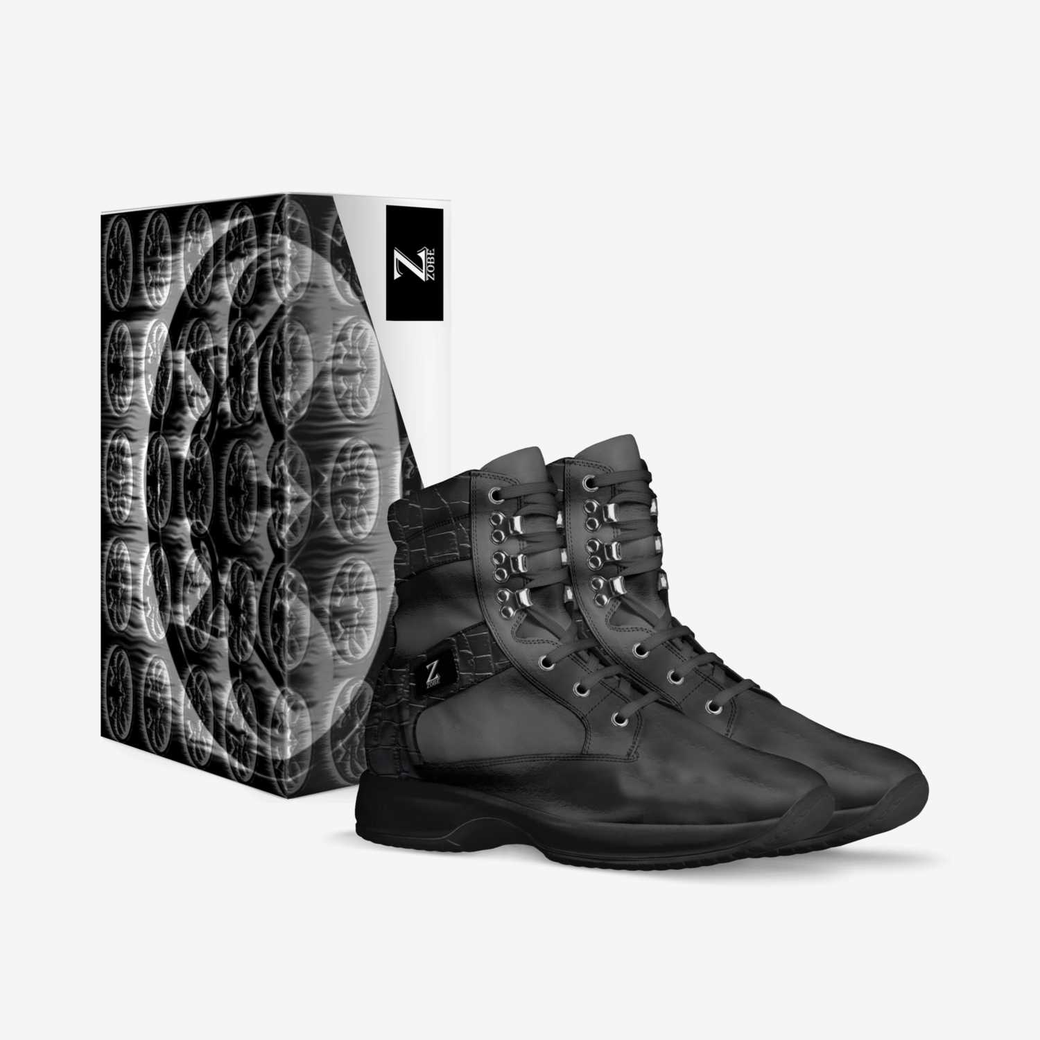 Zobe Boots custom made in Italy shoes by Alonzo Black | Box view