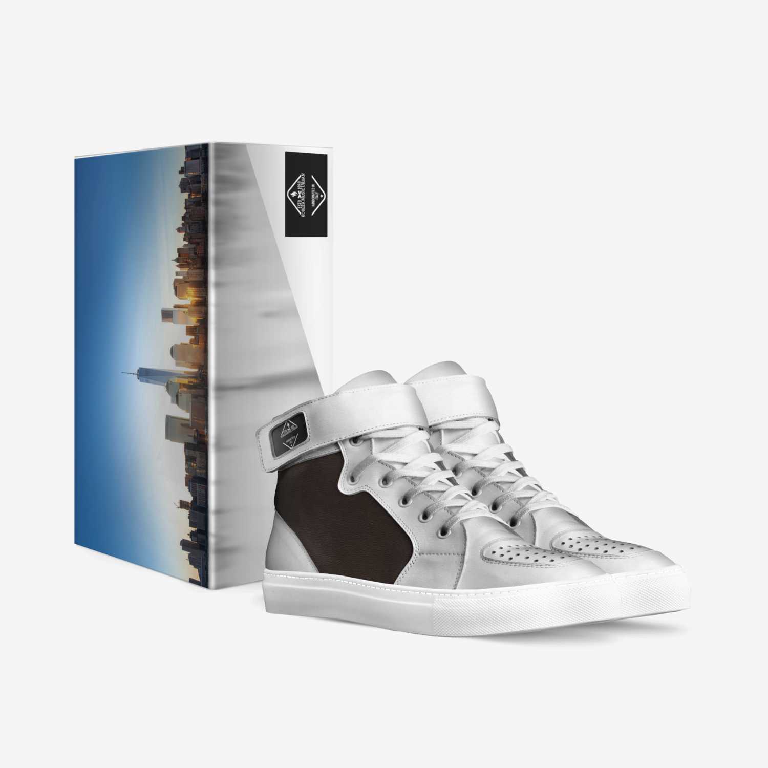 Roblea Music Urban custom made in Italy shoes by Robert Leach | Box view