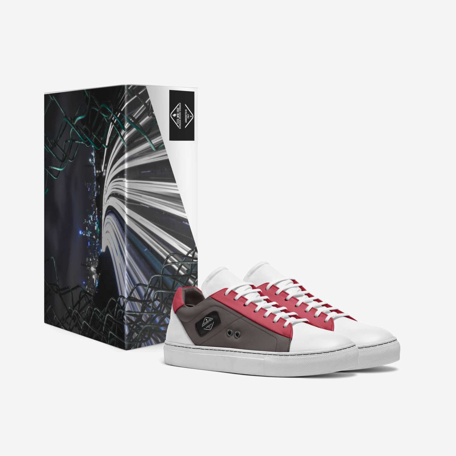 Roblea Music Urban custom made in Italy shoes by Robert Leach | Box view