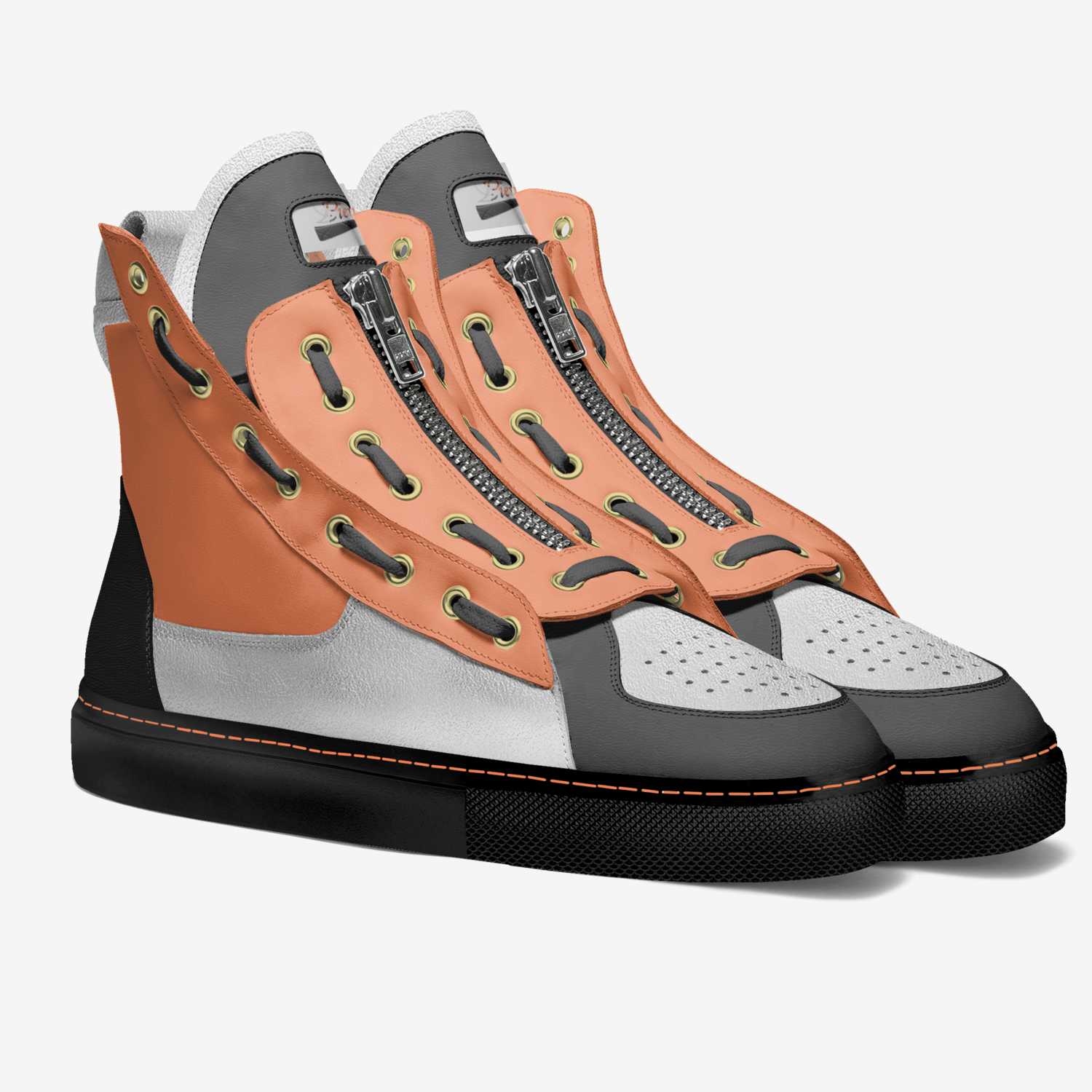 UniQ custom made in Italy shoes by Marcel Pierre> | Double view