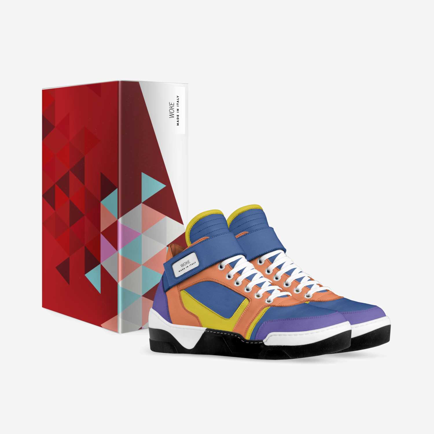 WOKE custom made in Italy shoes by Mpumelelo Dlamini | Box view