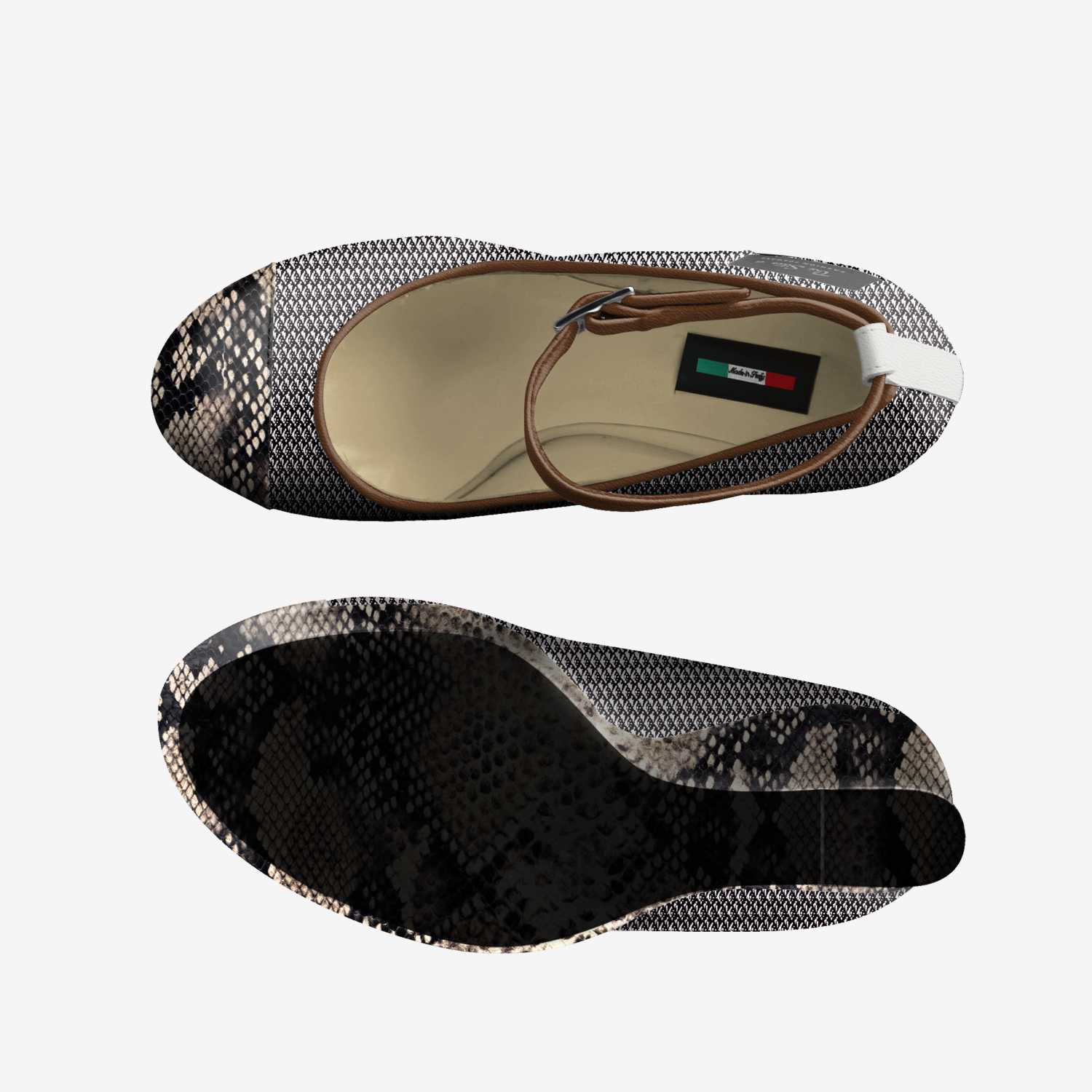 The Sites  v1 custom made in Italy shoes by Ronald Roberts | Top view