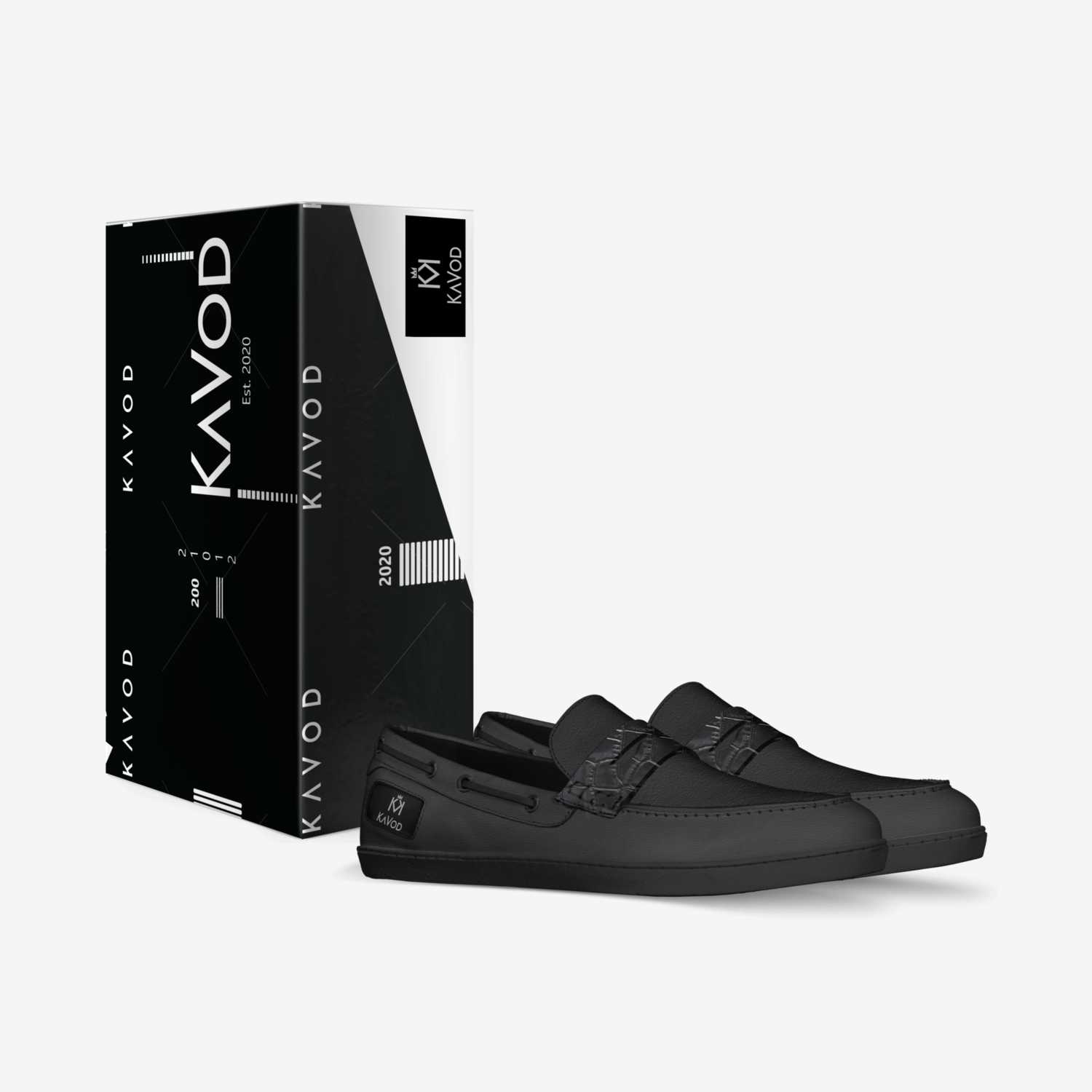 KaVod Collection  custom made in Italy shoes by Naim Collins | Box view