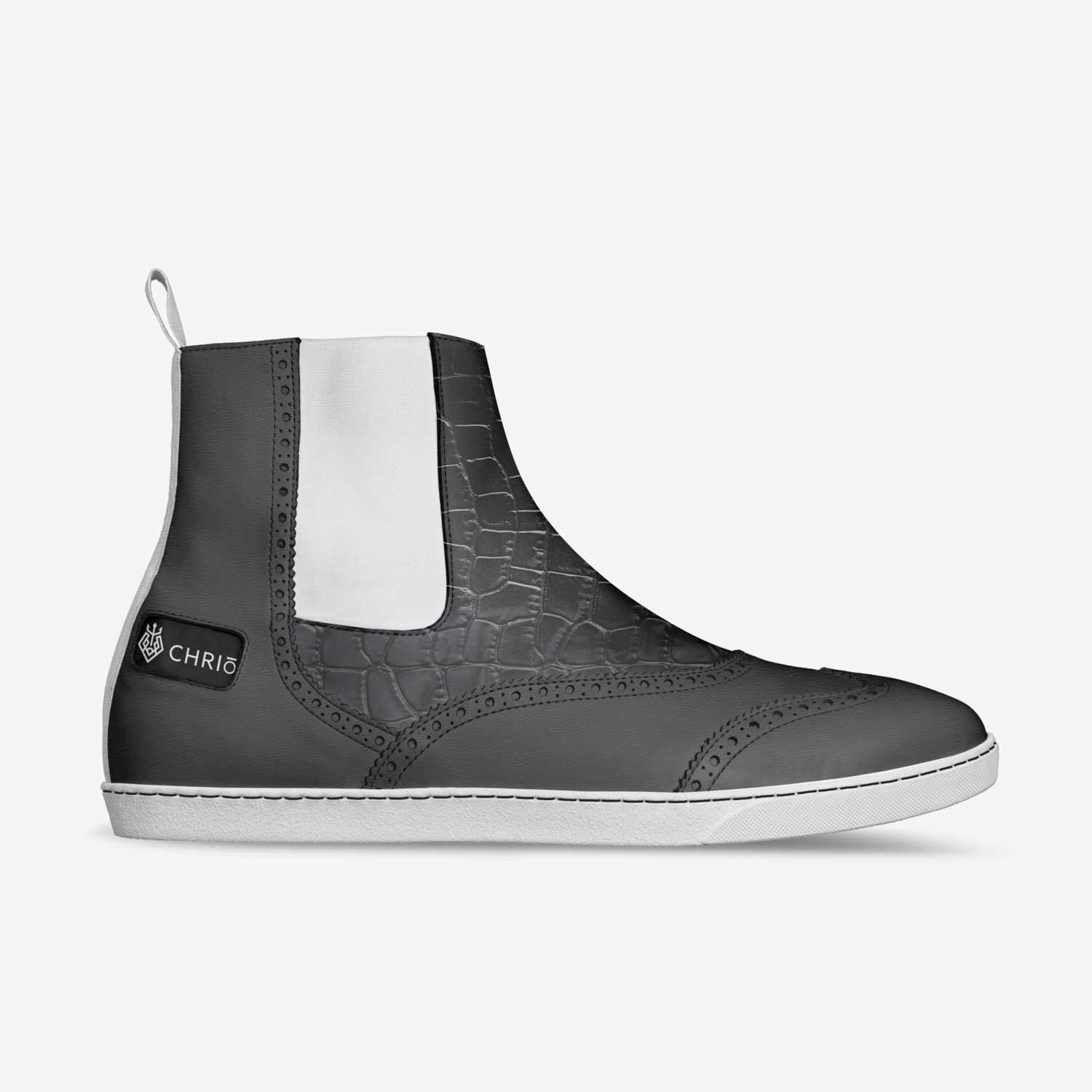 CHRIŌ custom made in Italy shoes by Hakeem Collins | Side view
